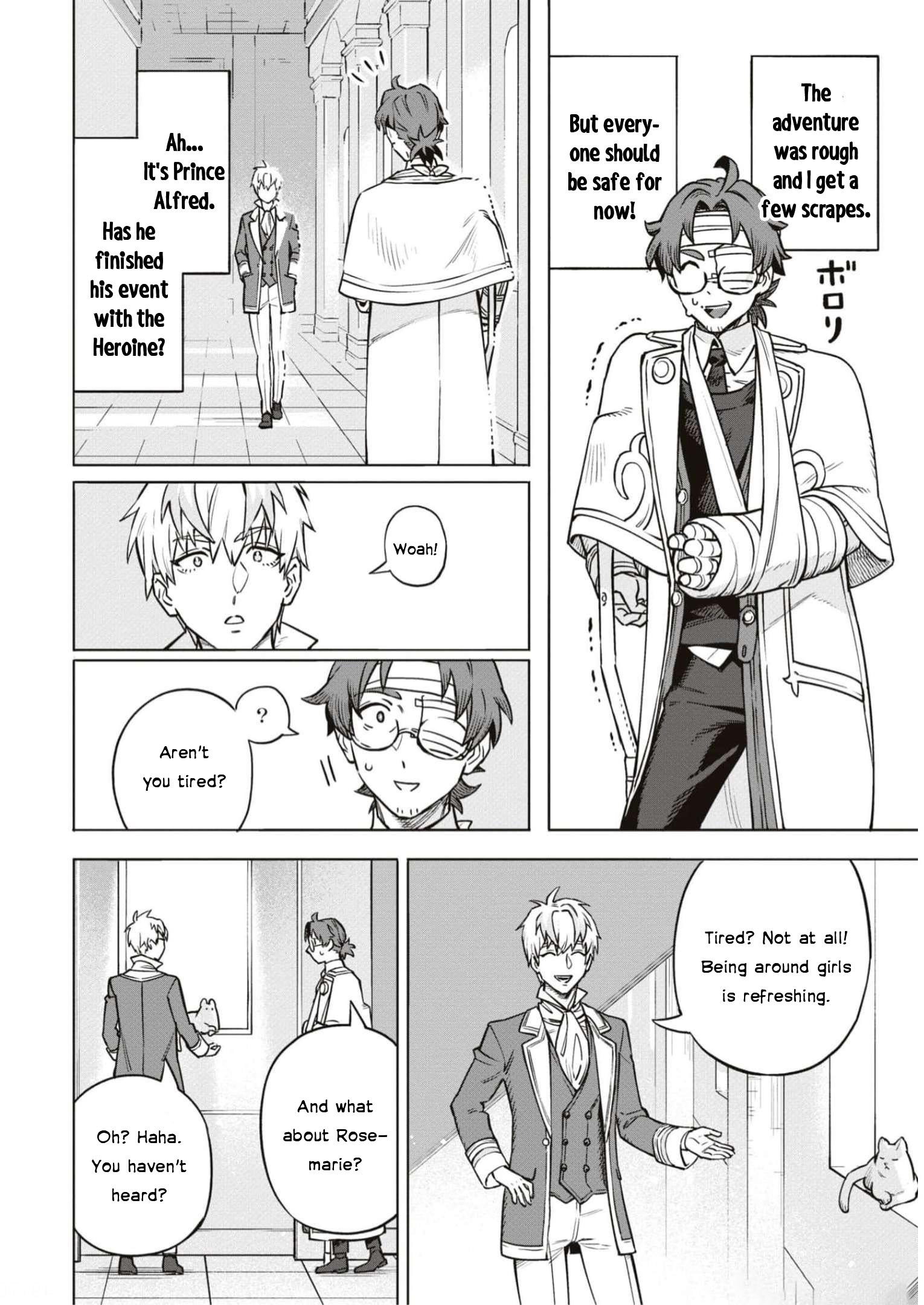 Halaman dari Though I May Be a Villainess, I'll Show You I Can Obtain Happiness! Chapter 4