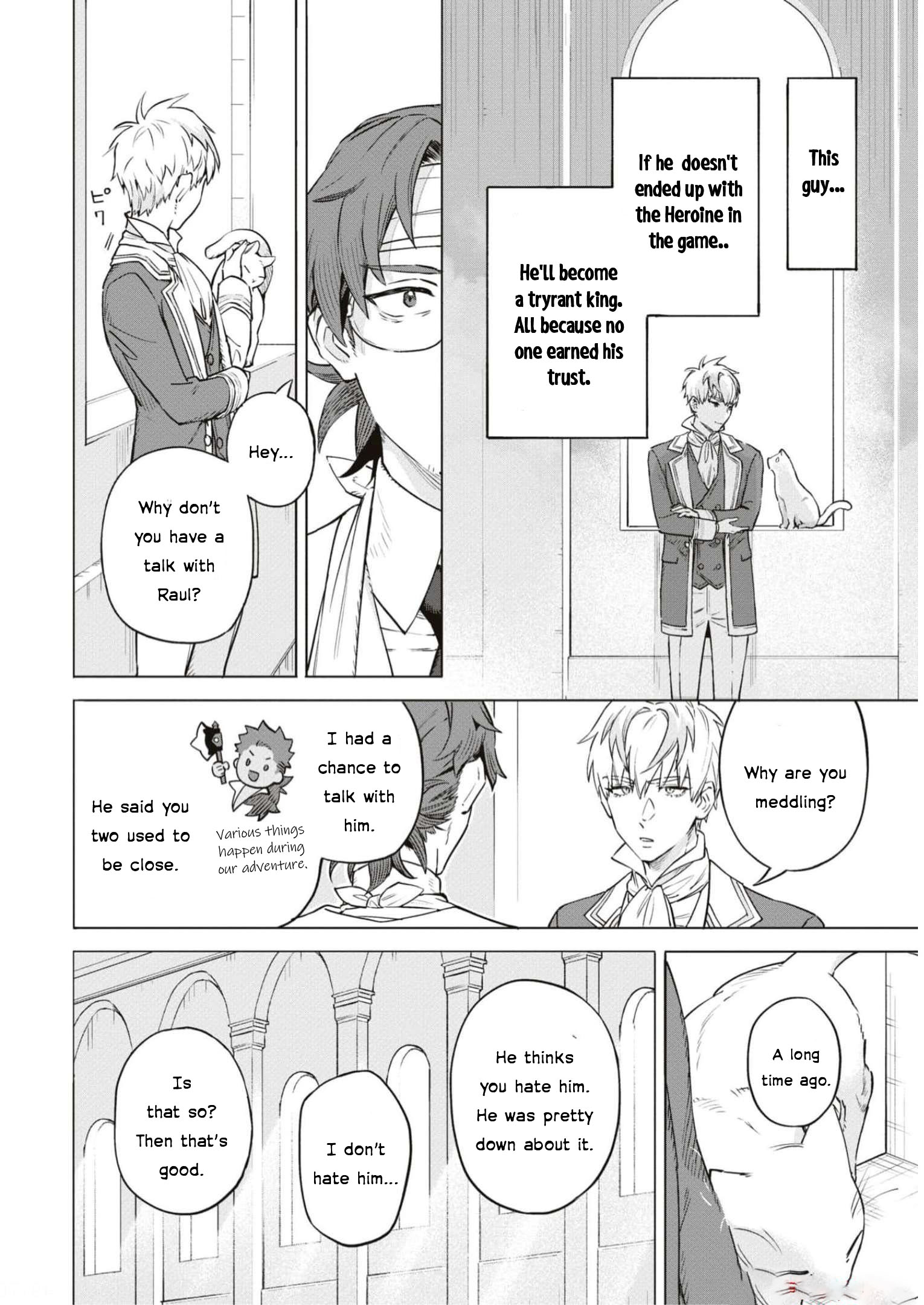 Halaman dari Though I May Be a Villainess, I'll Show You I Can Obtain Happiness! Chapter 4