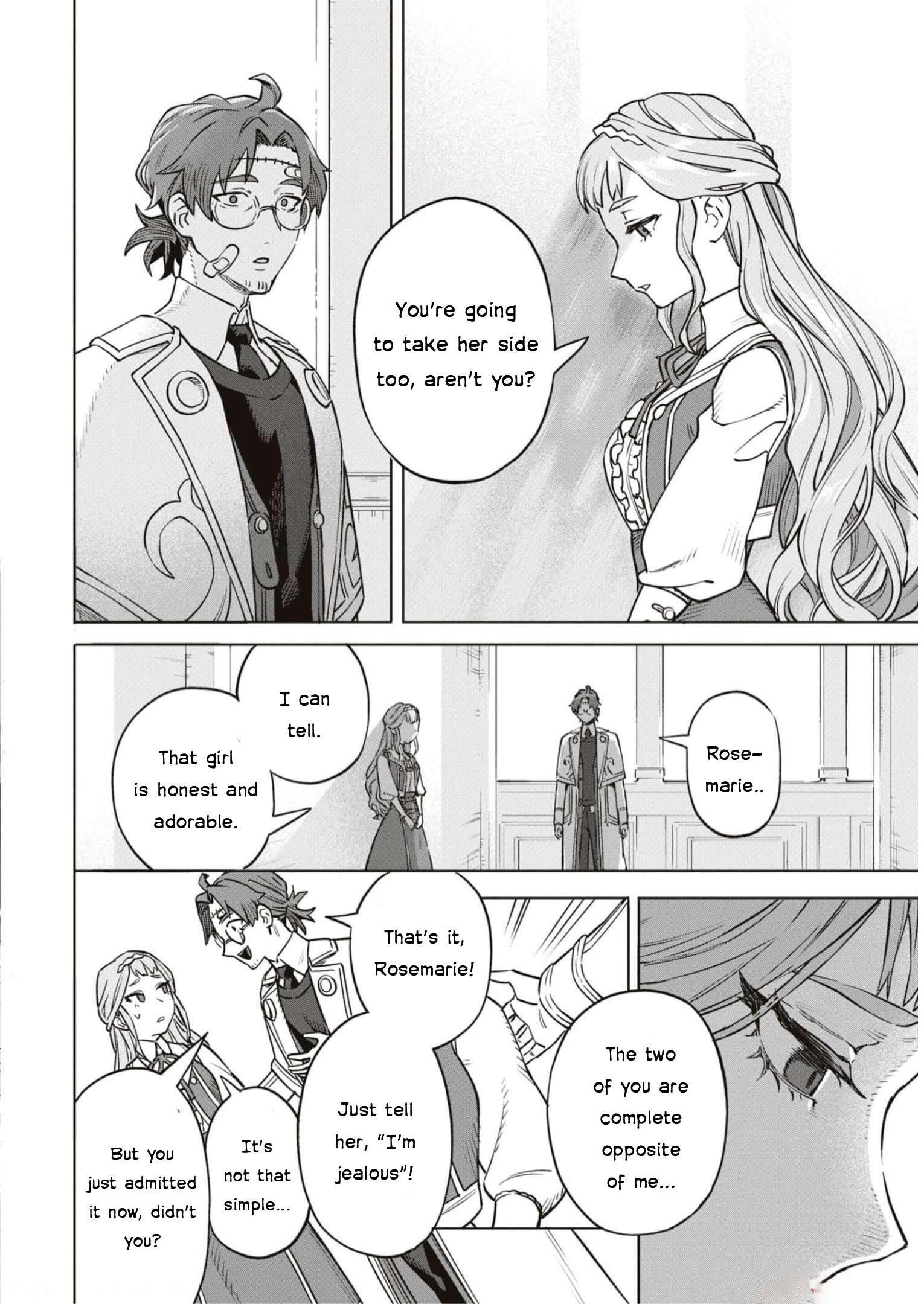 Halaman dari Though I May Be a Villainess, I'll Show You I Can Obtain Happiness! Chapter 4
