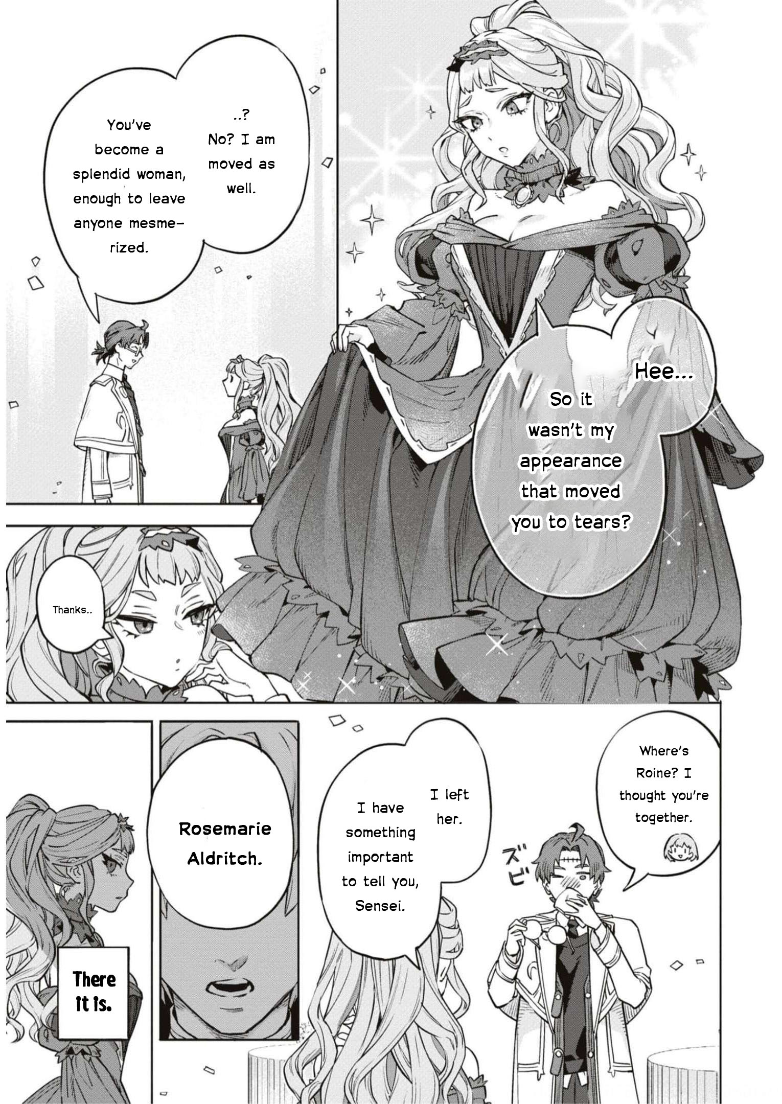 Halaman dari Though I May Be a Villainess, I'll Show You I Can Obtain Happiness! Chapter 4