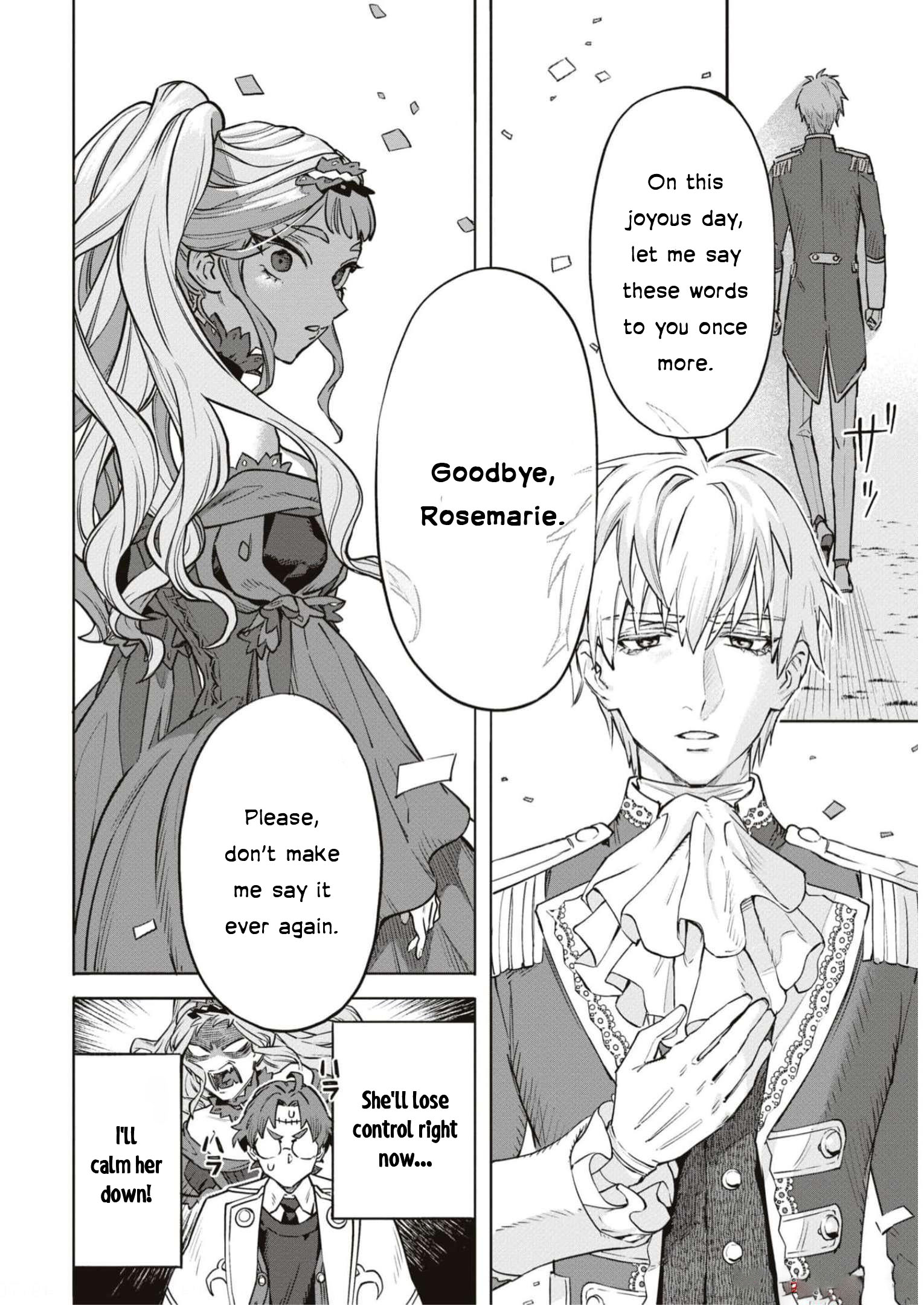 Halaman dari Though I May Be a Villainess, I'll Show You I Can Obtain Happiness! Chapter 4