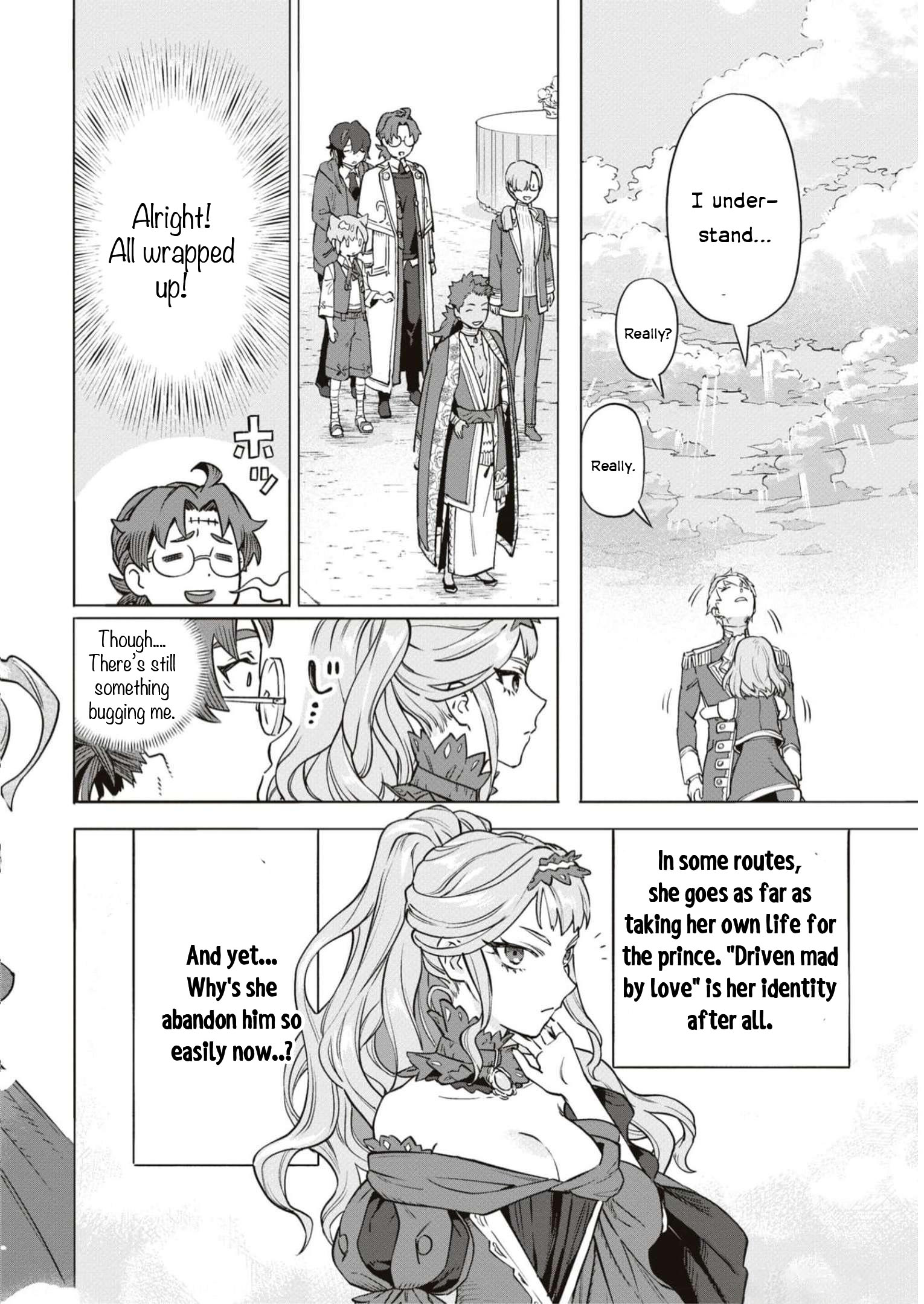 Halaman dari Though I May Be a Villainess, I'll Show You I Can Obtain Happiness! Chapter 4