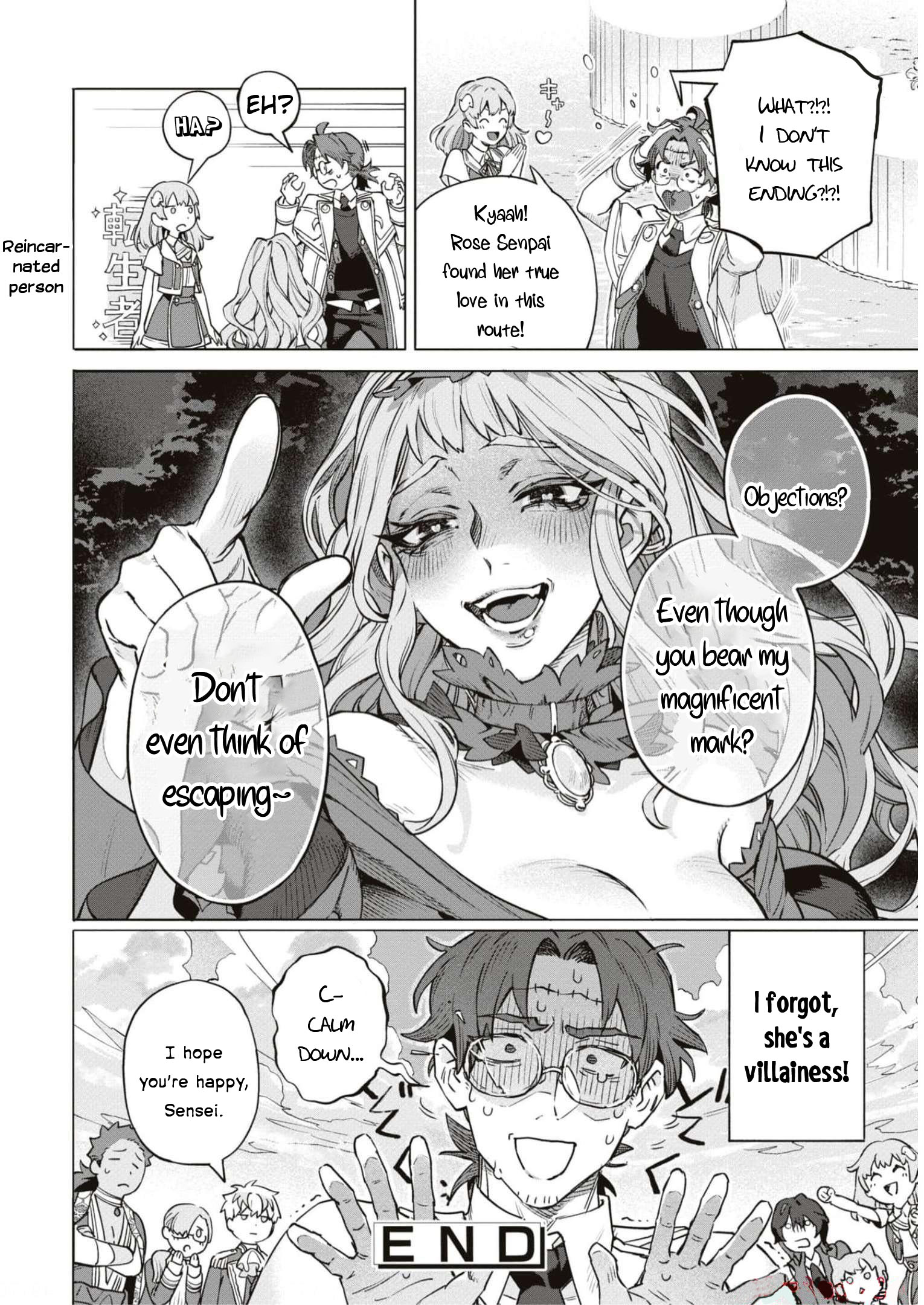 Halaman dari Though I May Be a Villainess, I'll Show You I Can Obtain Happiness! Chapter 4