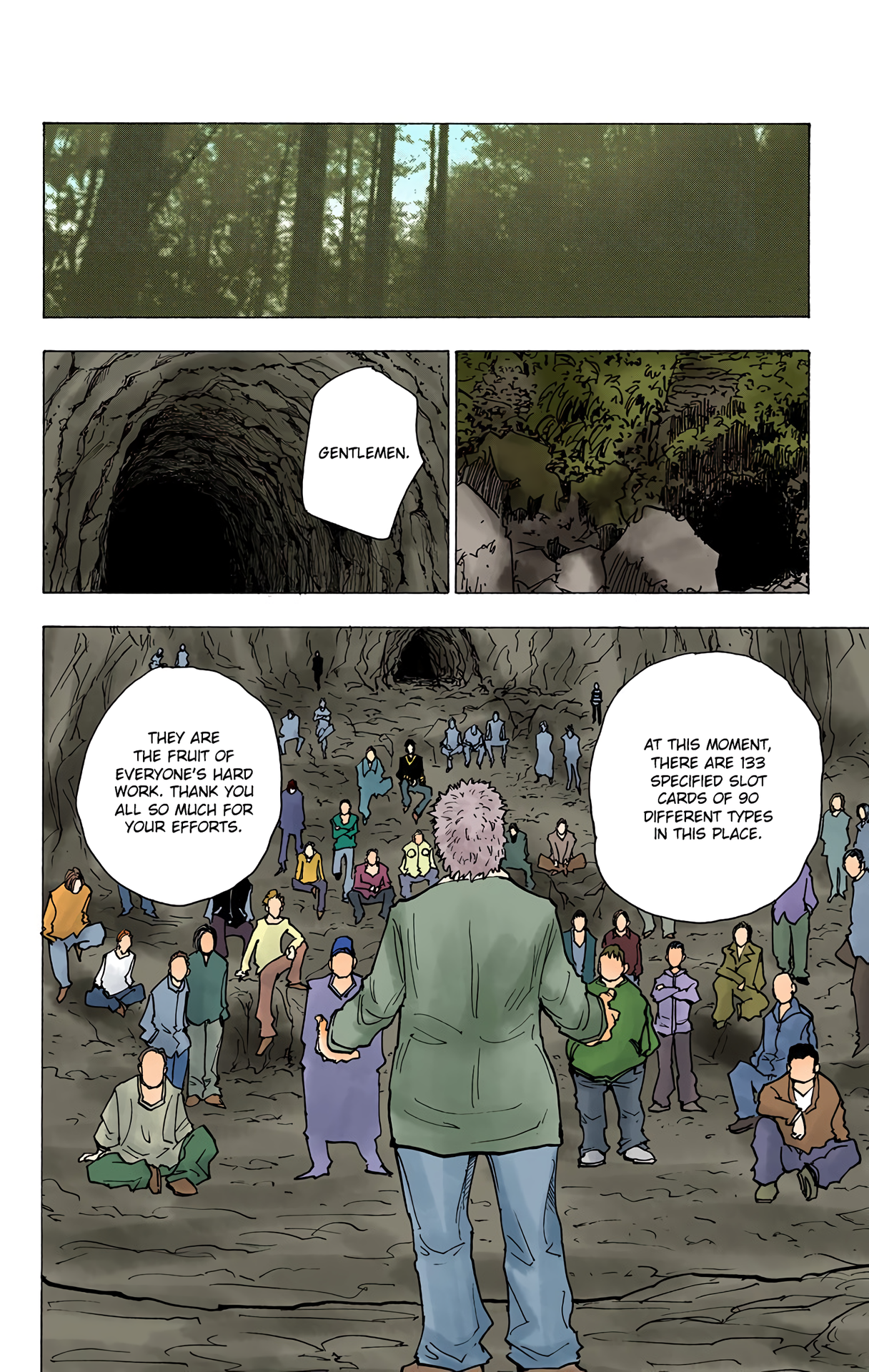 Halaman dari Hunter x Hunter (Official Colored) Chapter 142