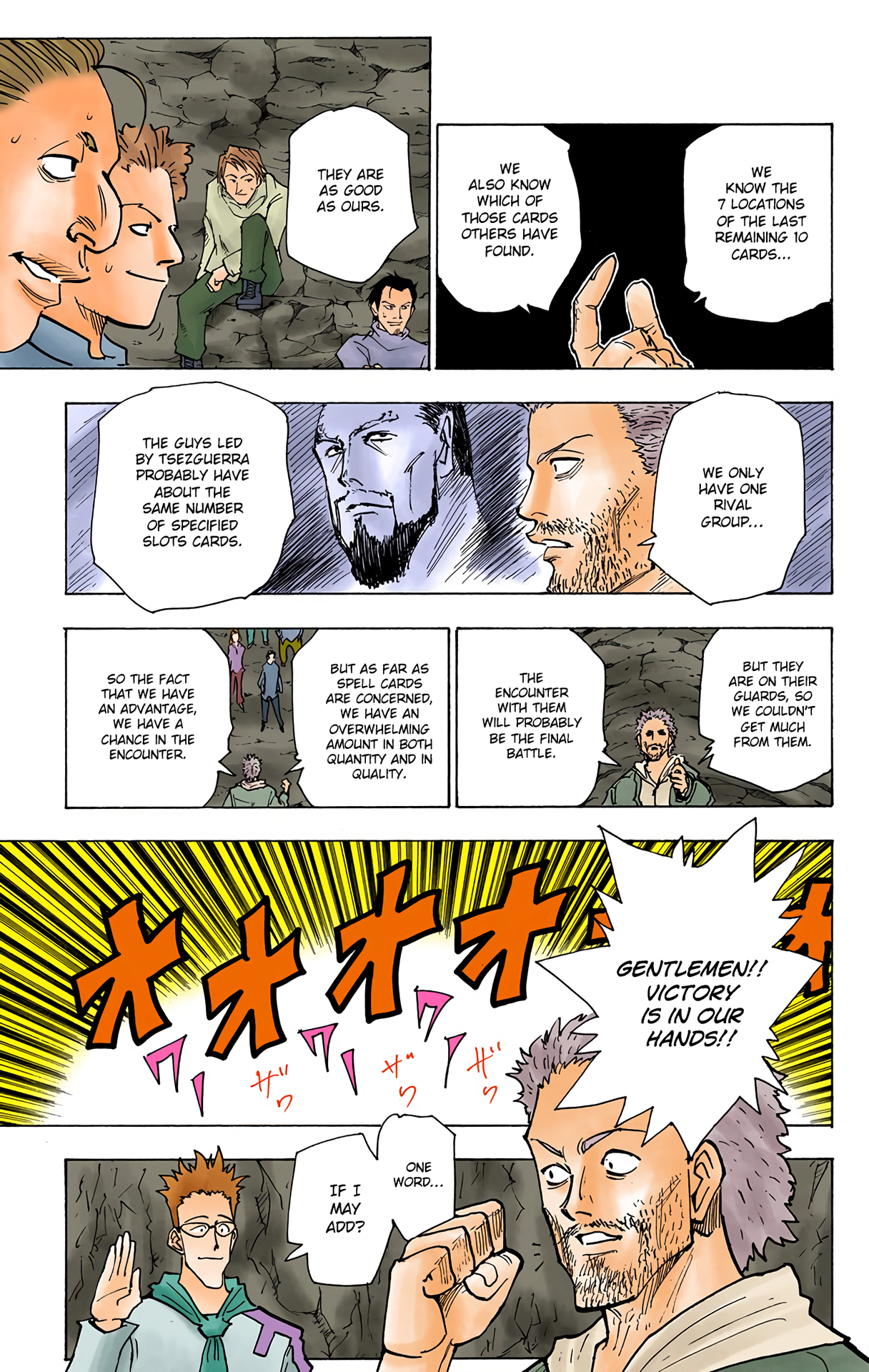 Halaman dari Hunter x Hunter (Official Colored) Chapter 142