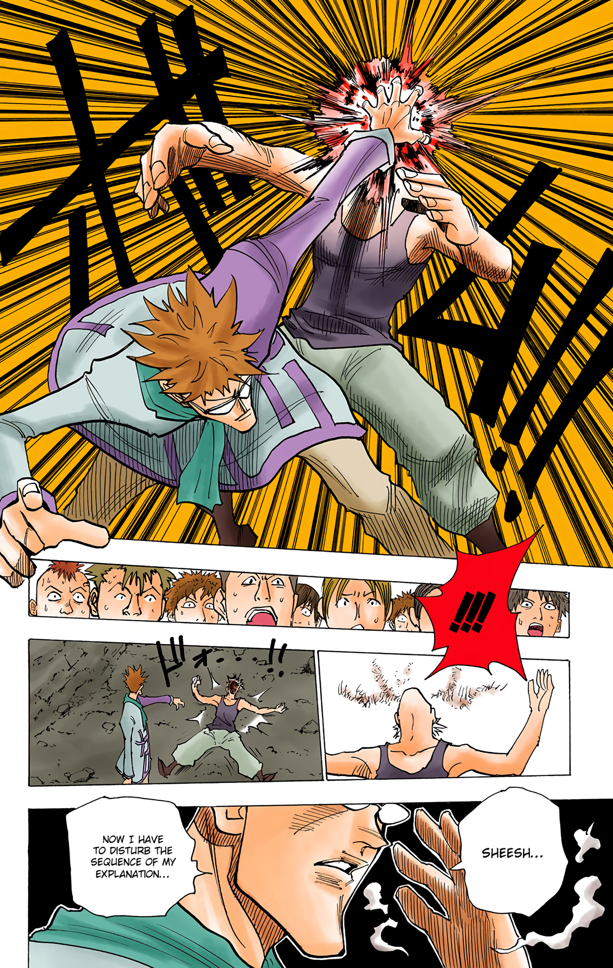 Halaman dari Hunter x Hunter (Official Colored) Chapter 142