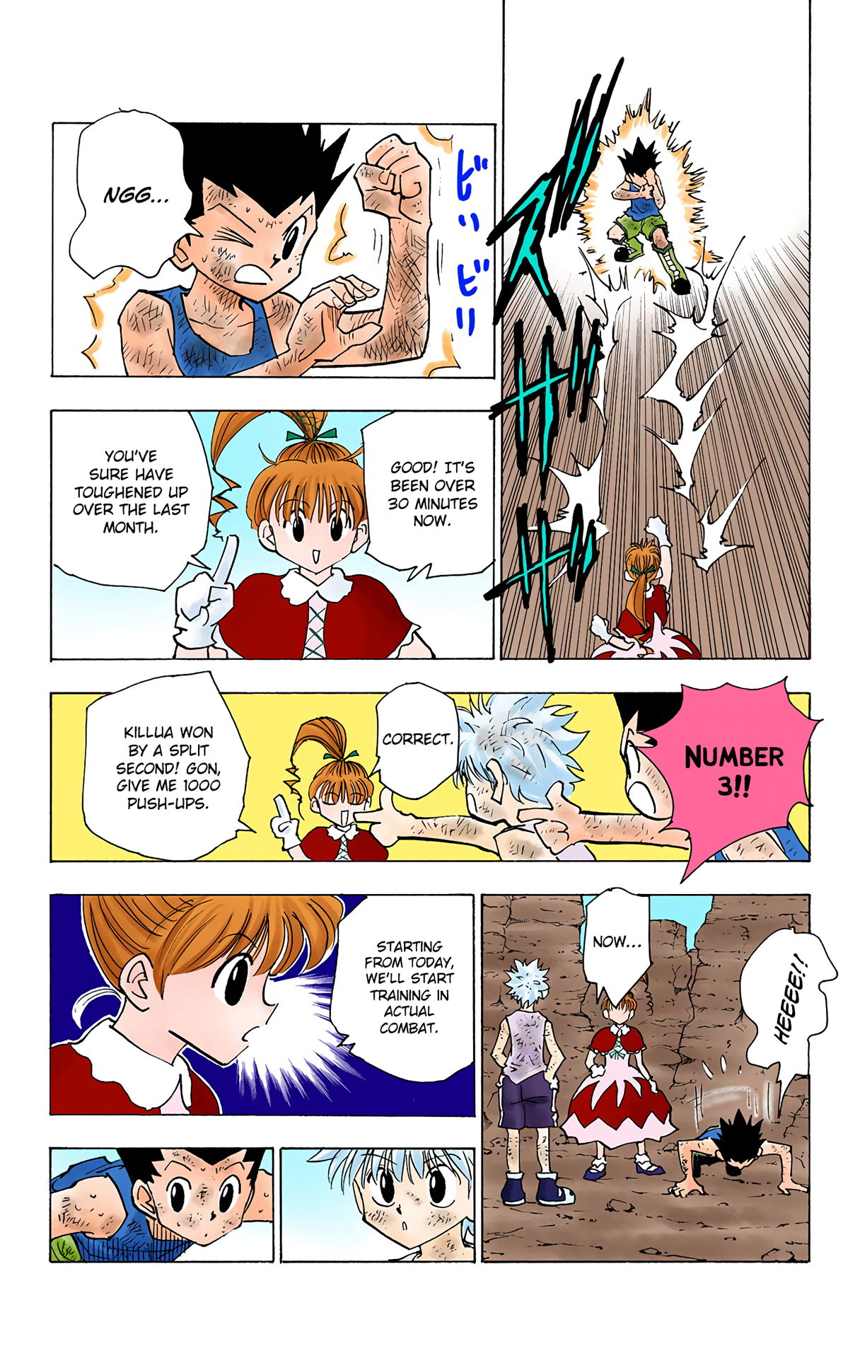 Halaman dari Hunter x Hunter (Official Colored) Chapter 142