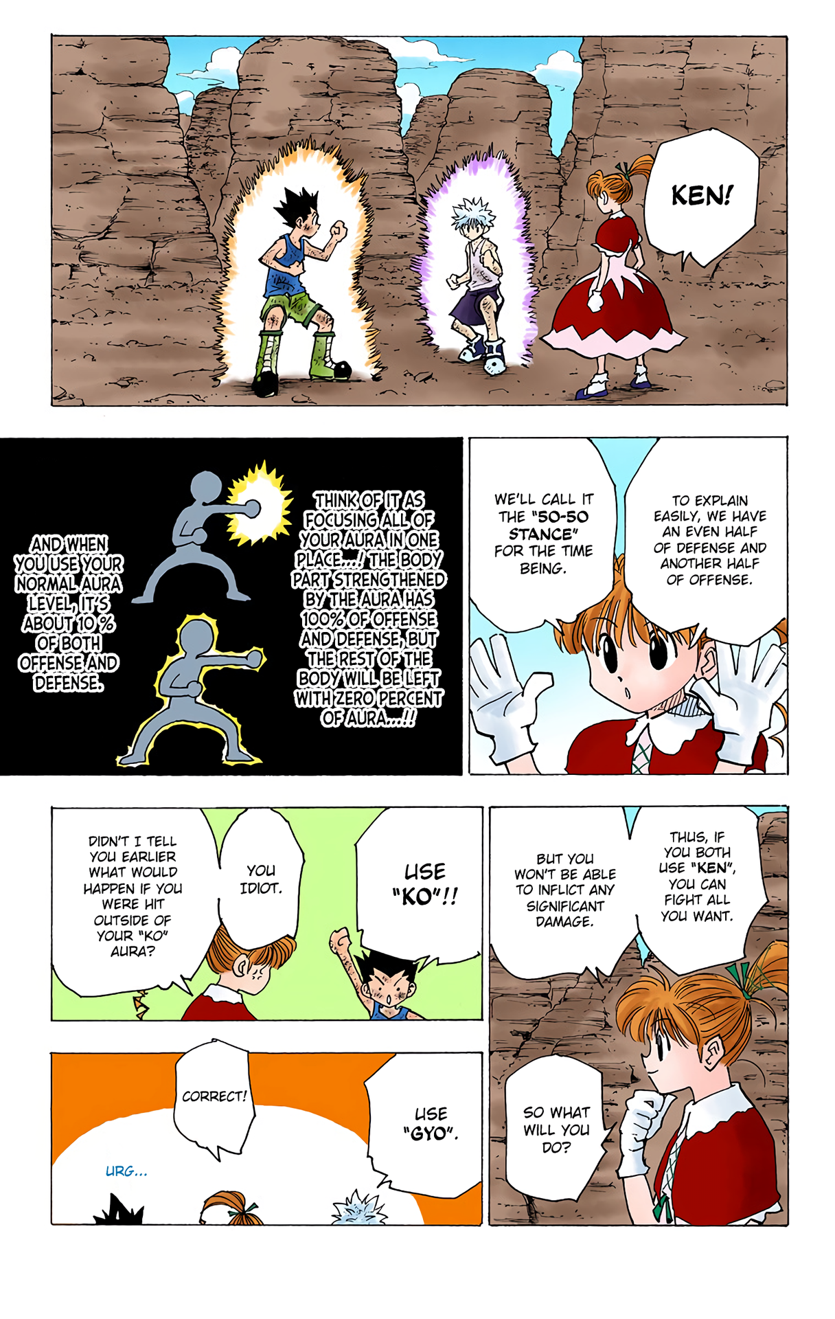 Halaman dari Hunter x Hunter (Official Colored) Chapter 142