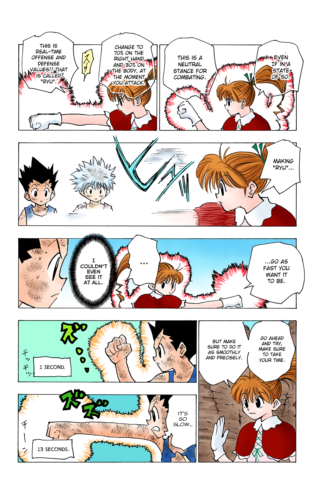 Halaman dari Hunter x Hunter (Official Colored) Chapter 142