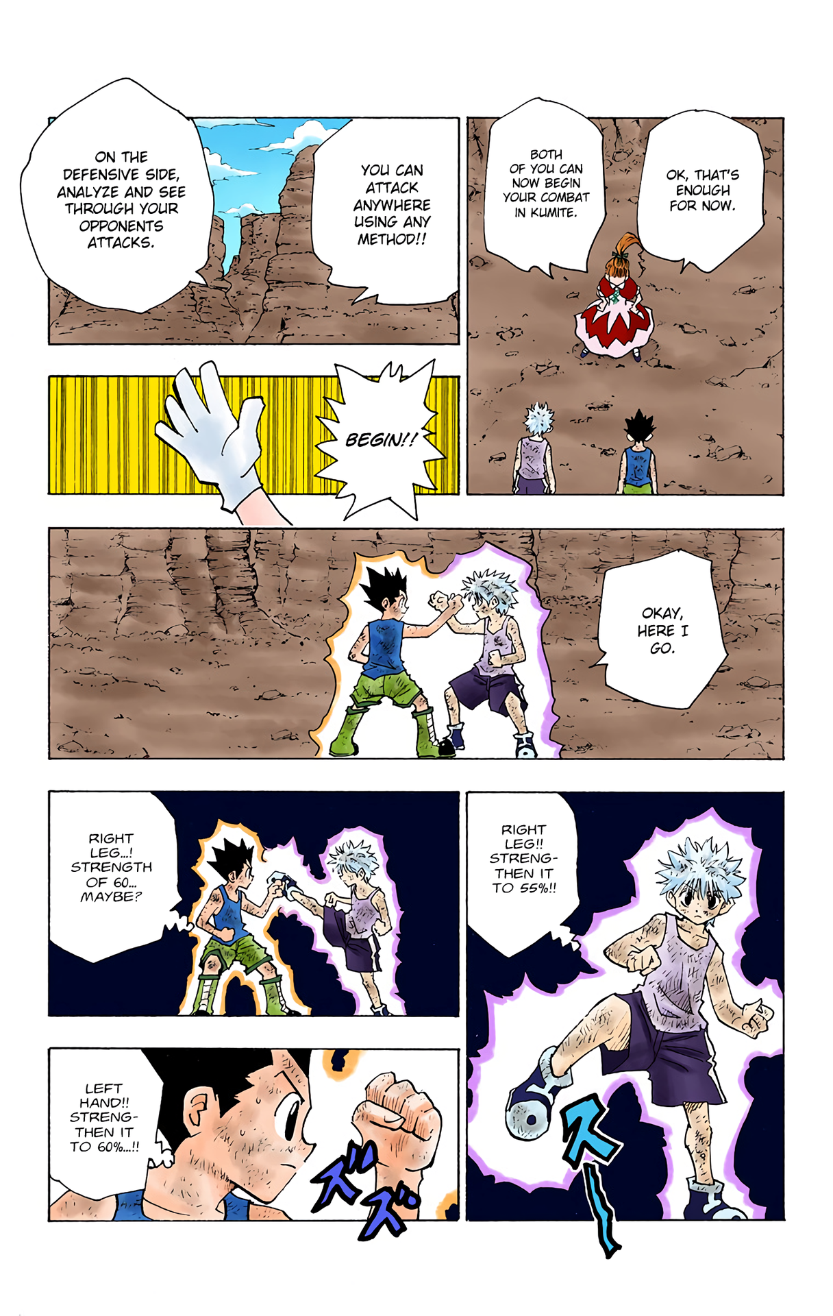 Halaman dari Hunter x Hunter (Official Colored) Chapter 142