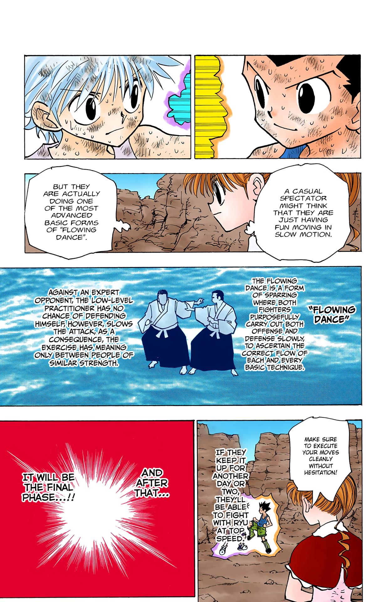 Halaman dari Hunter x Hunter (Official Colored) Chapter 142