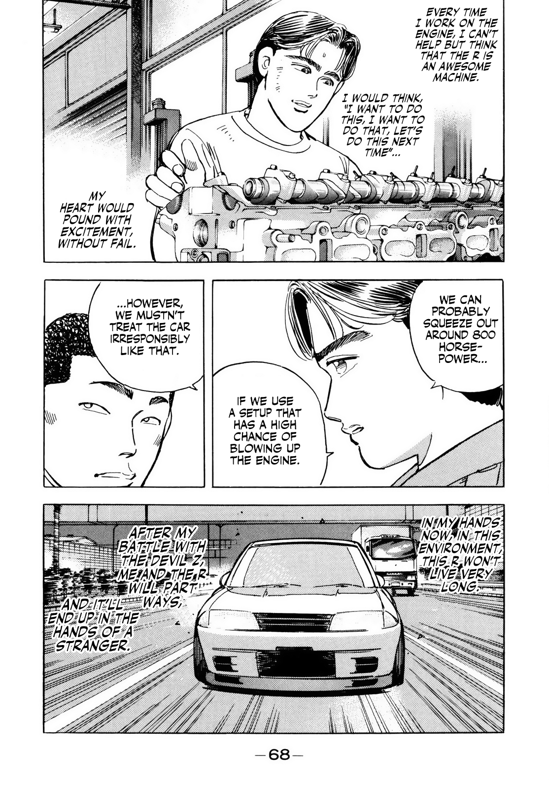 Halaman dari Wangan Midnight Chapter 38