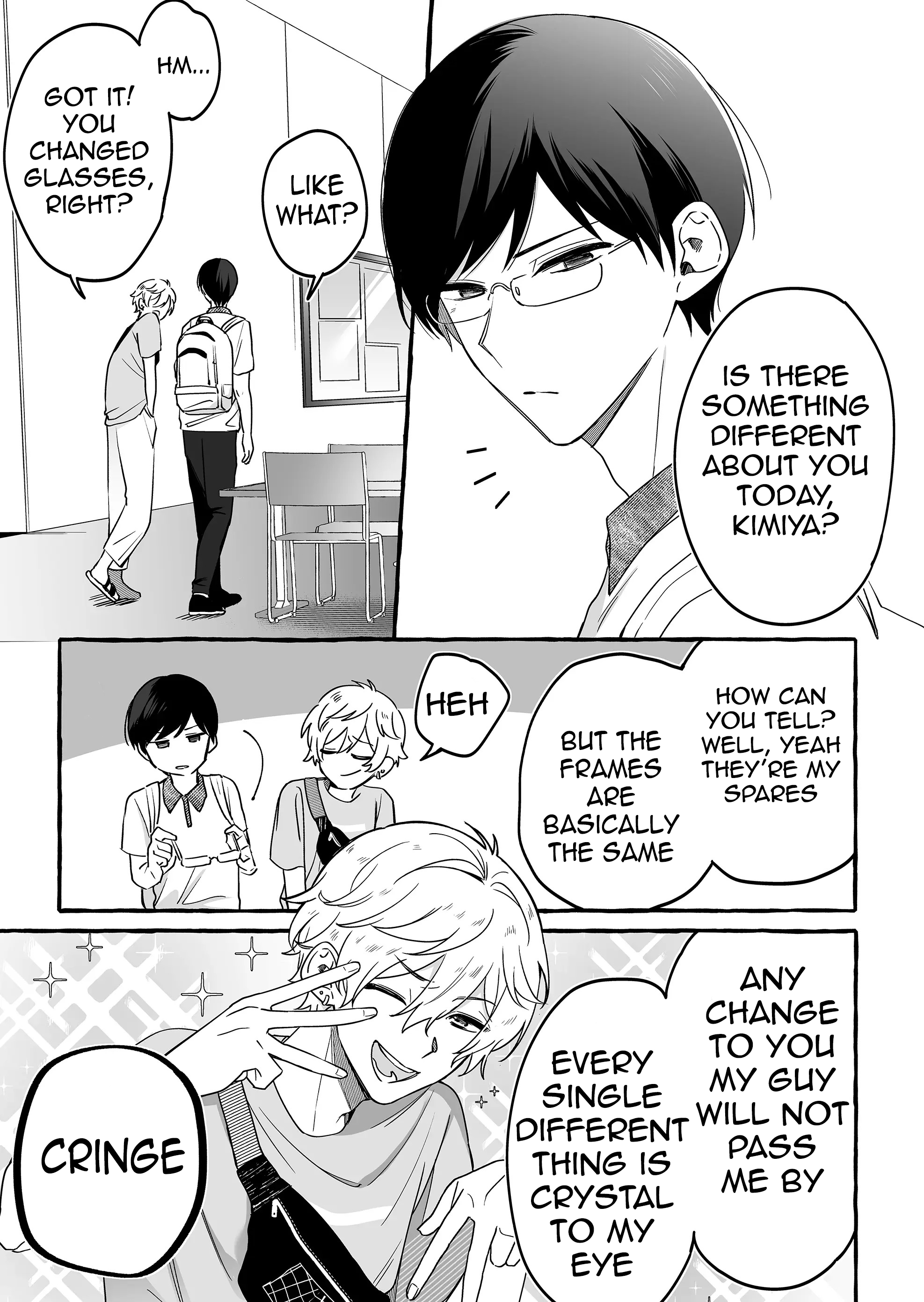 Halaman dari Damedol to Sekai ni Hitori Dake no Fan Chapter 11