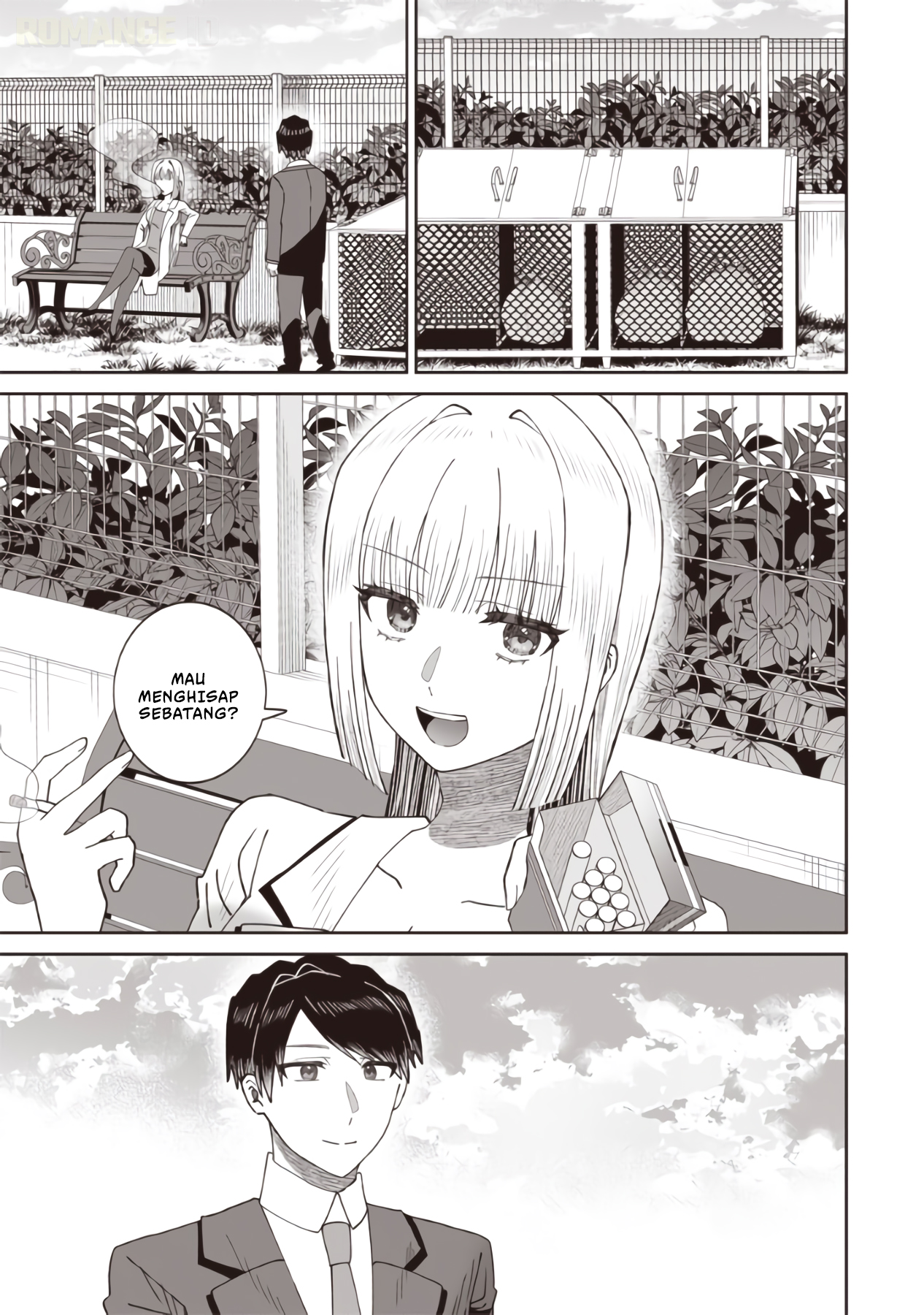 Are You a Smoking Addict, Kemuriga-sensei? Chapter 3 - halaman 16