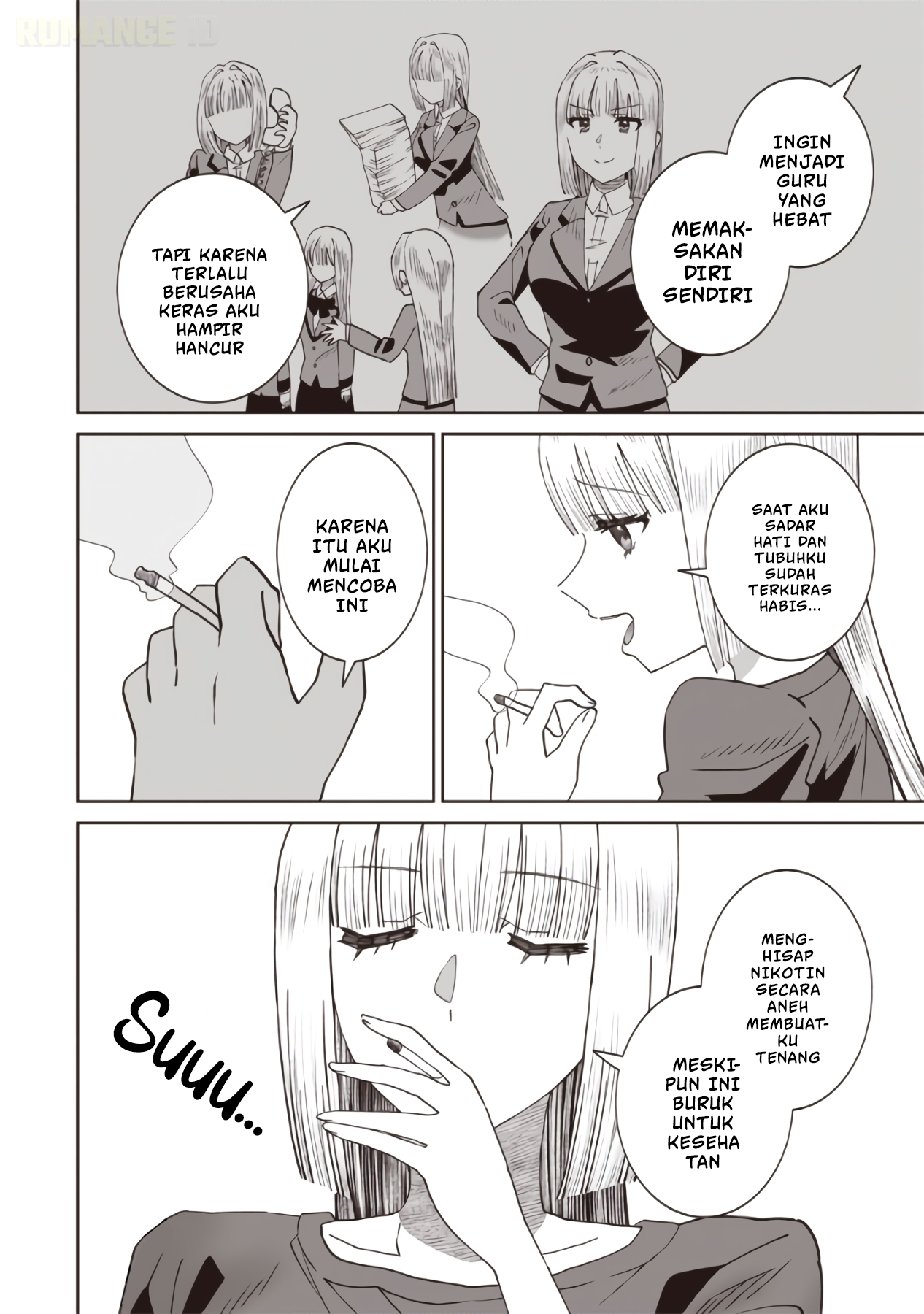 Are You a Smoking Addict, Kemuriga-sensei? Chapter 3 - halaman 9