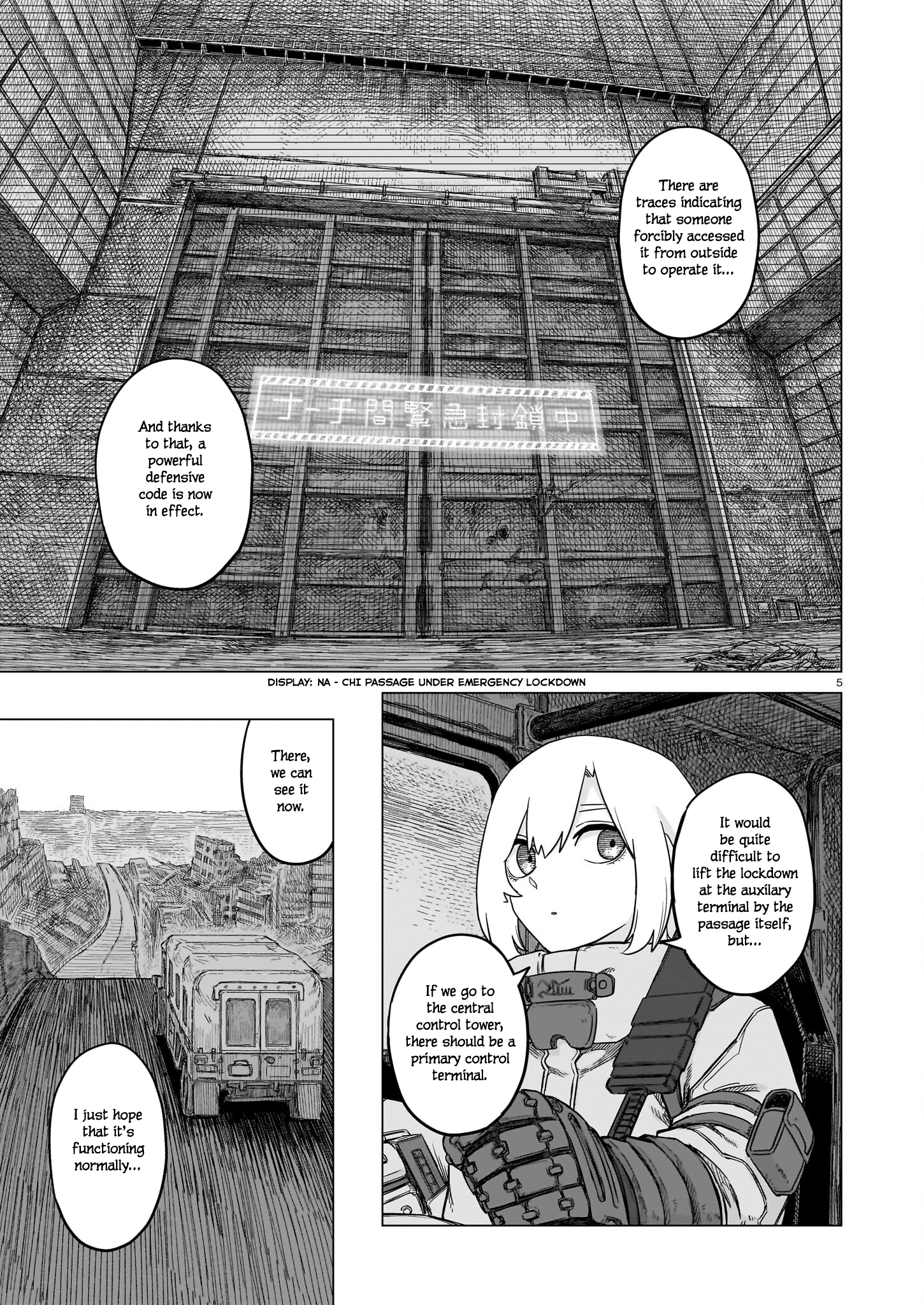 Halaman dari The Color of the End: Mission in the Apocalypse Chapter 28