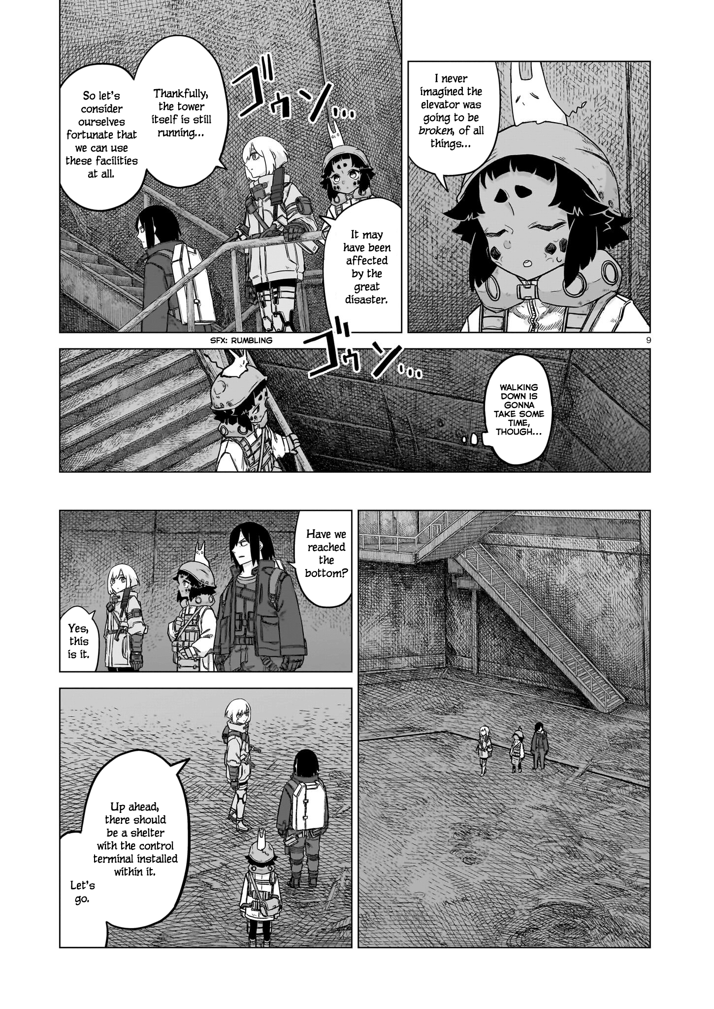 Halaman dari The Color of the End: Mission in the Apocalypse Chapter 28