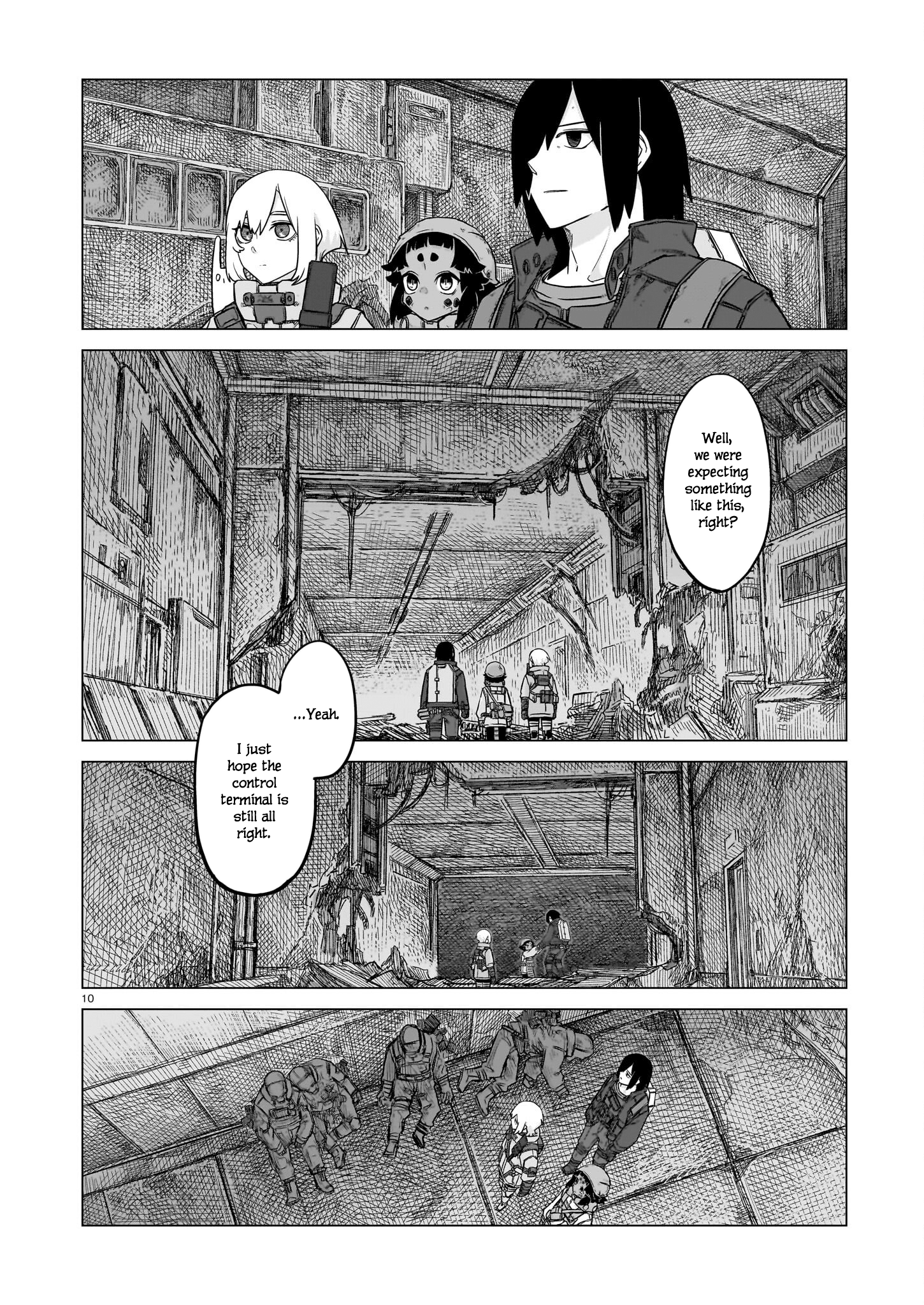 Halaman dari The Color of the End: Mission in the Apocalypse Chapter 28