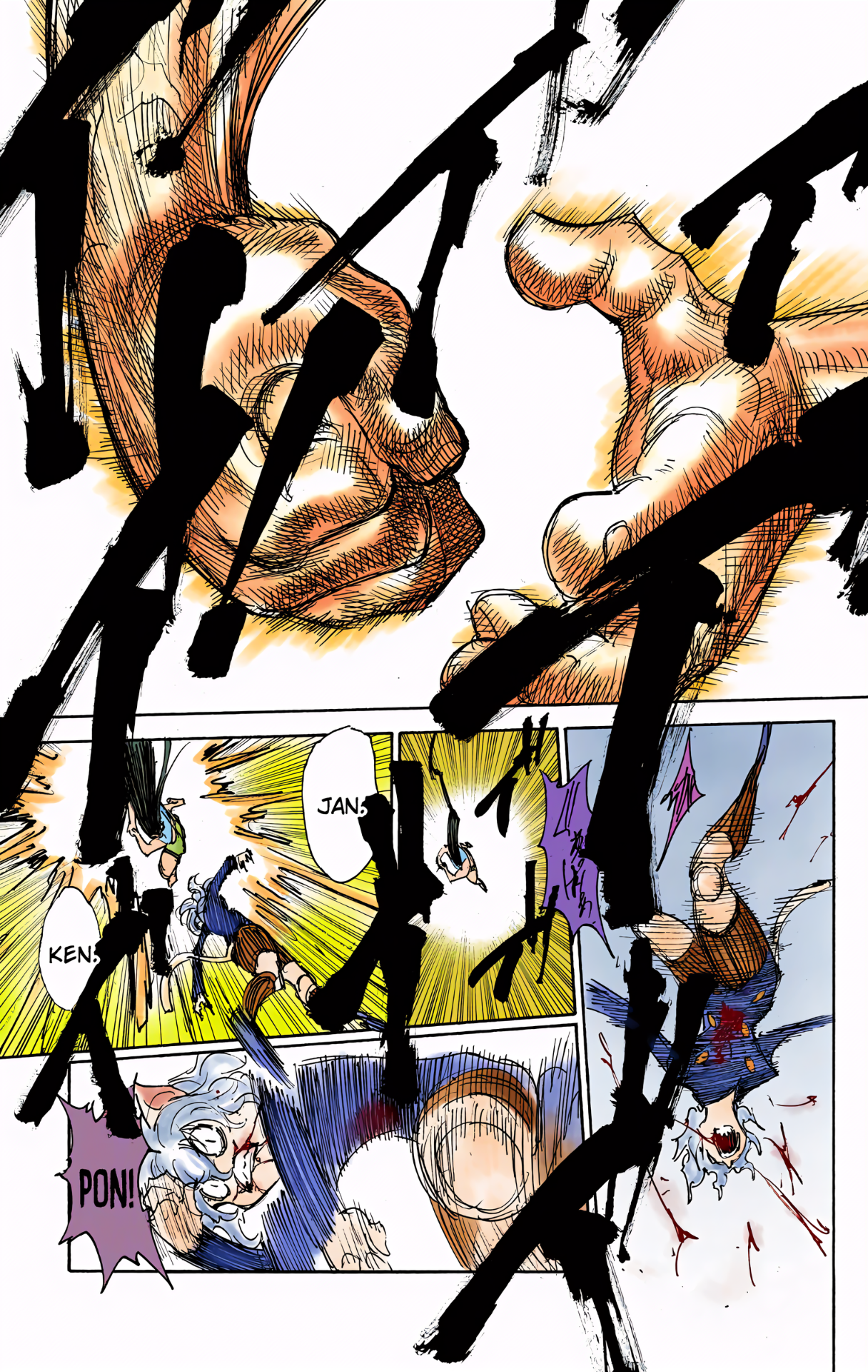 Halaman dari HUNTER x HUNTER (Official Colored) Chapter 306