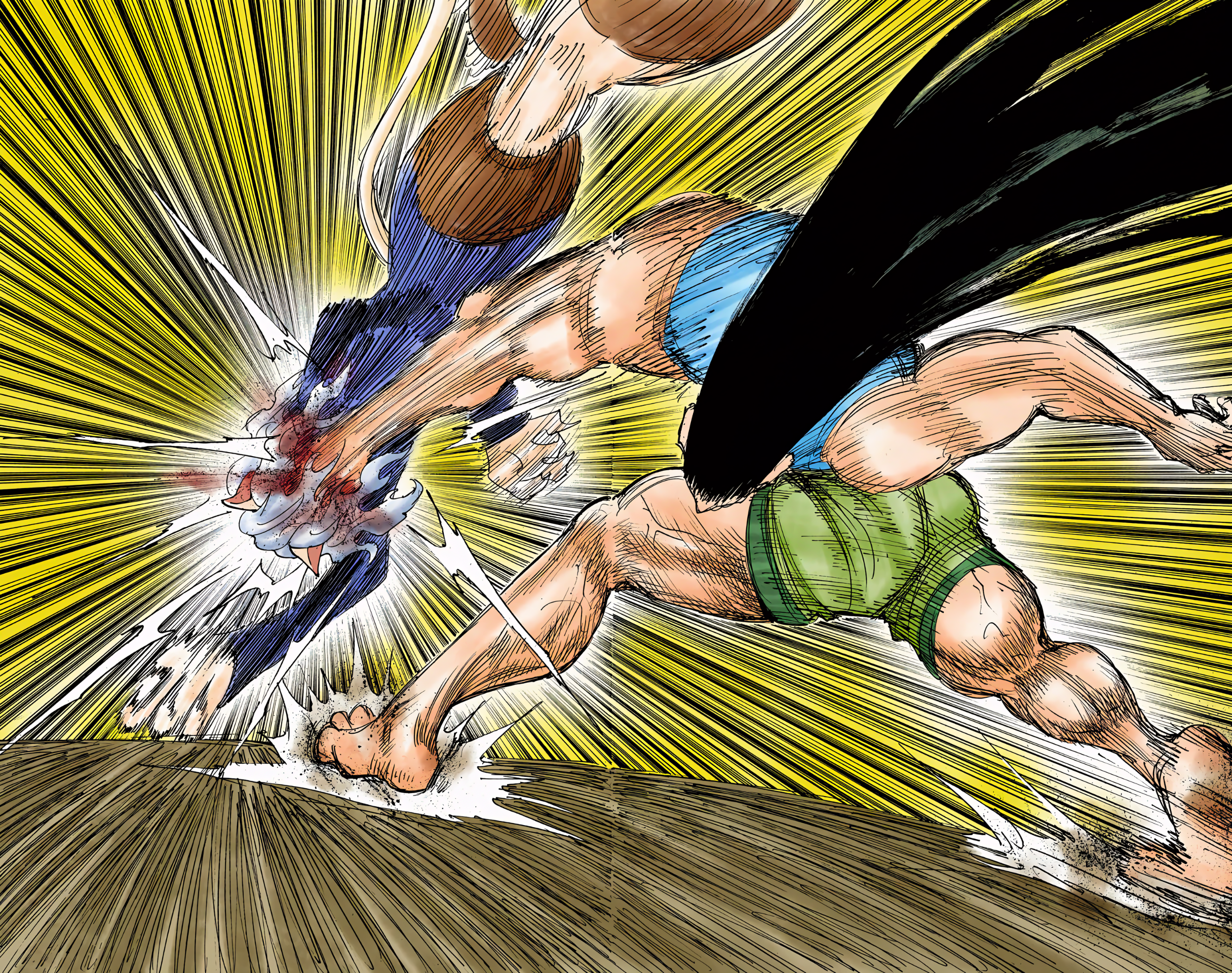 Halaman dari HUNTER x HUNTER (Official Colored) Chapter 306