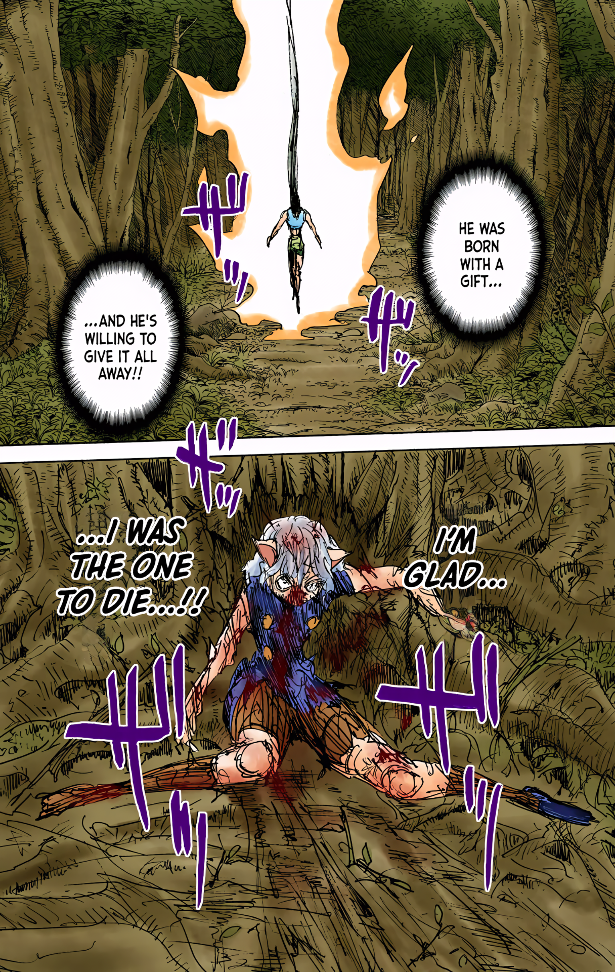 Halaman dari HUNTER x HUNTER (Official Colored) Chapter 306