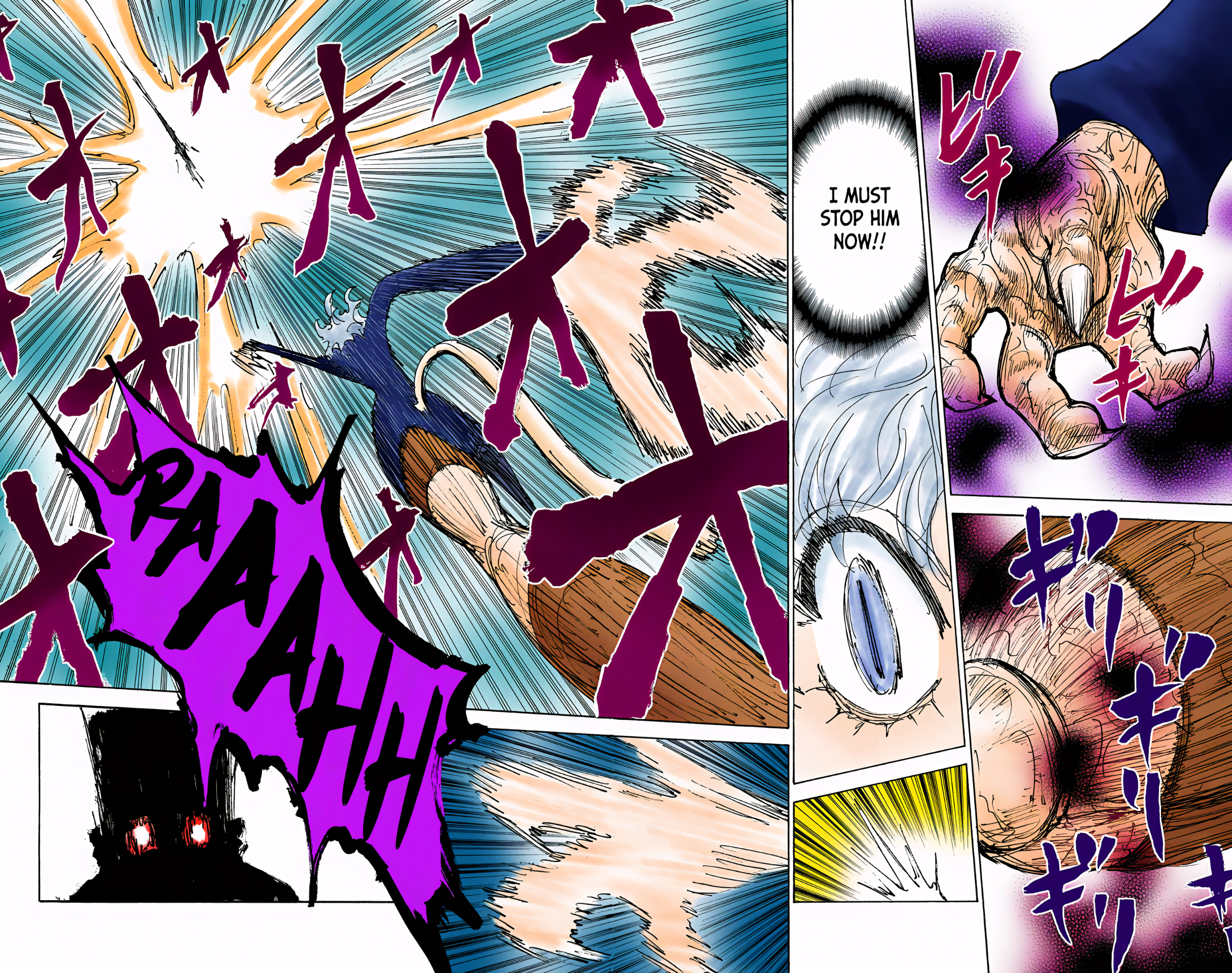 Halaman dari HUNTER x HUNTER (Official Colored) Chapter 306