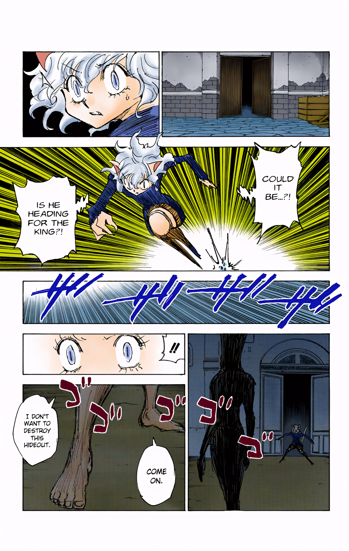 Halaman dari HUNTER x HUNTER (Official Colored) Chapter 306