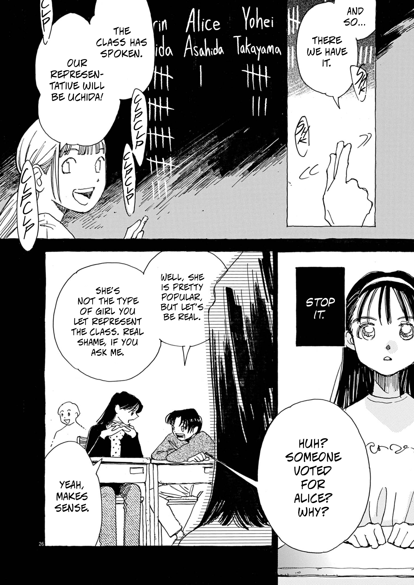 Halaman dari Alice, Dokomademo Chapter 1
