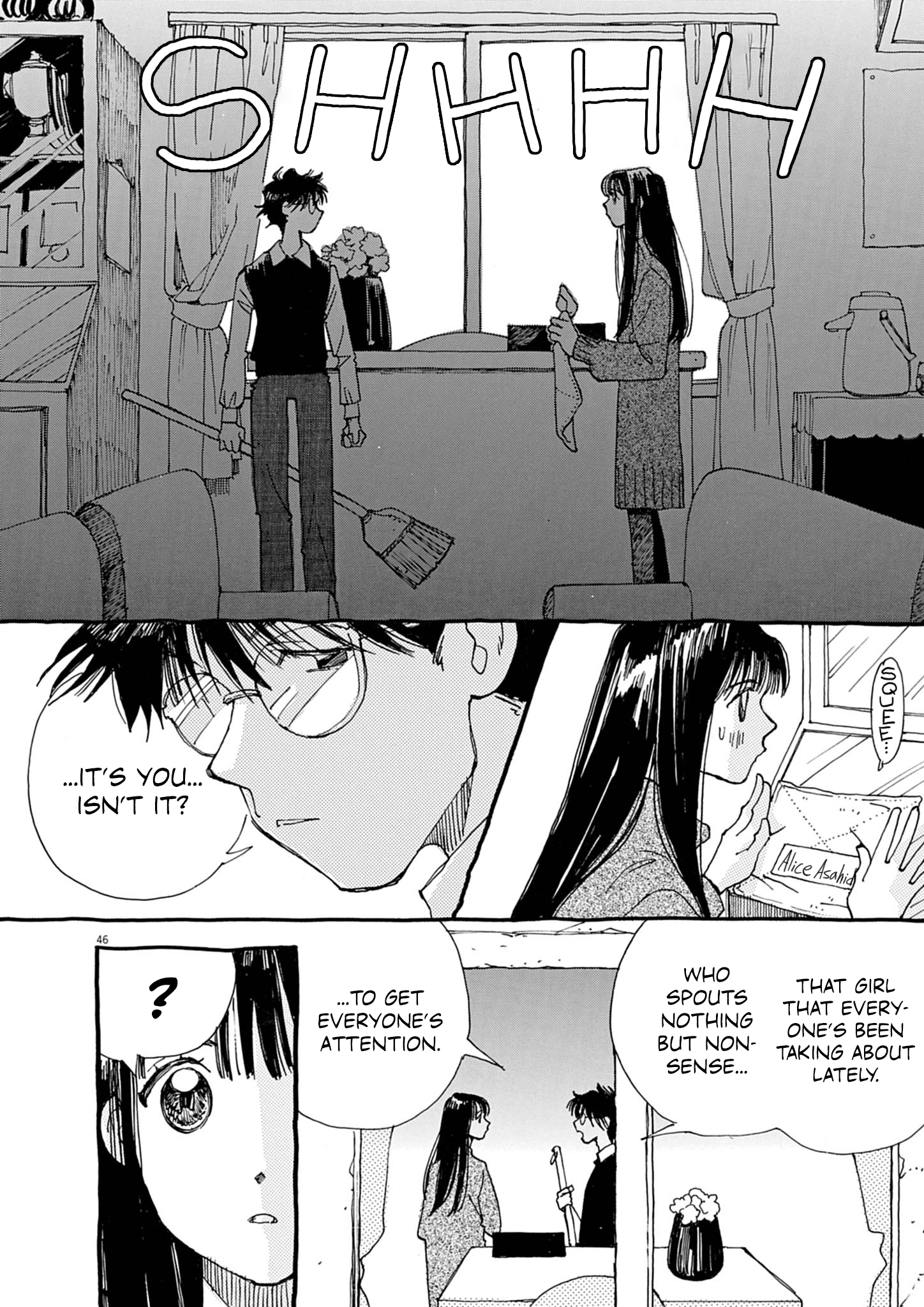 Halaman dari Alice, Dokomademo Chapter 1