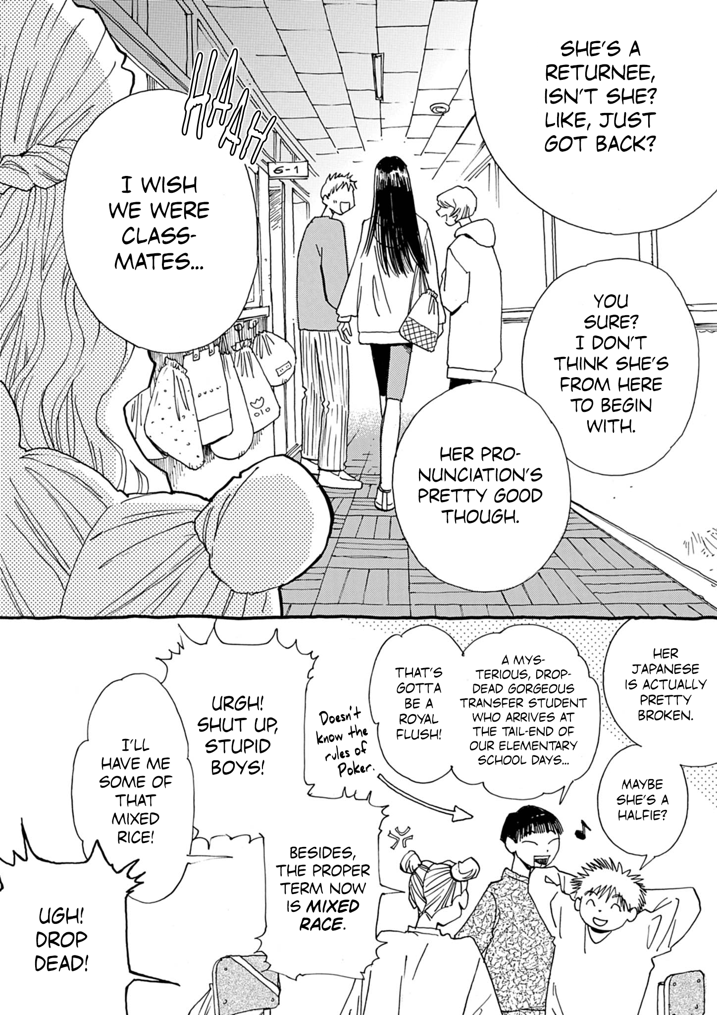 Halaman dari Alice, Dokomademo Chapter 1