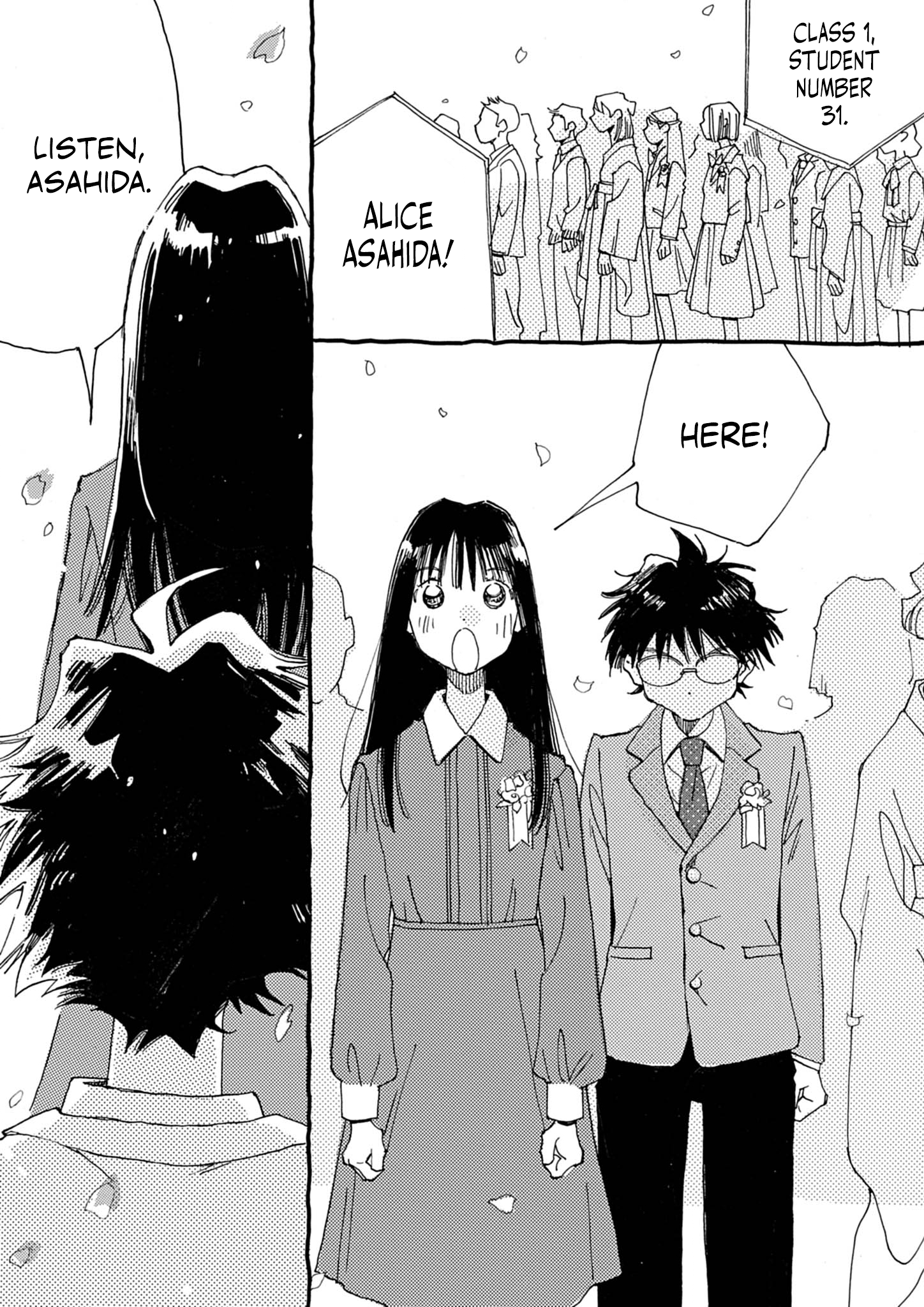 Halaman dari Alice, Dokomademo Chapter 1