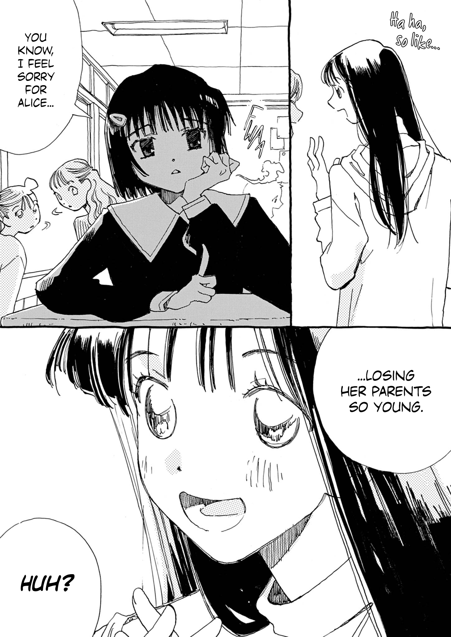 Halaman dari Alice, Dokomademo Chapter 1