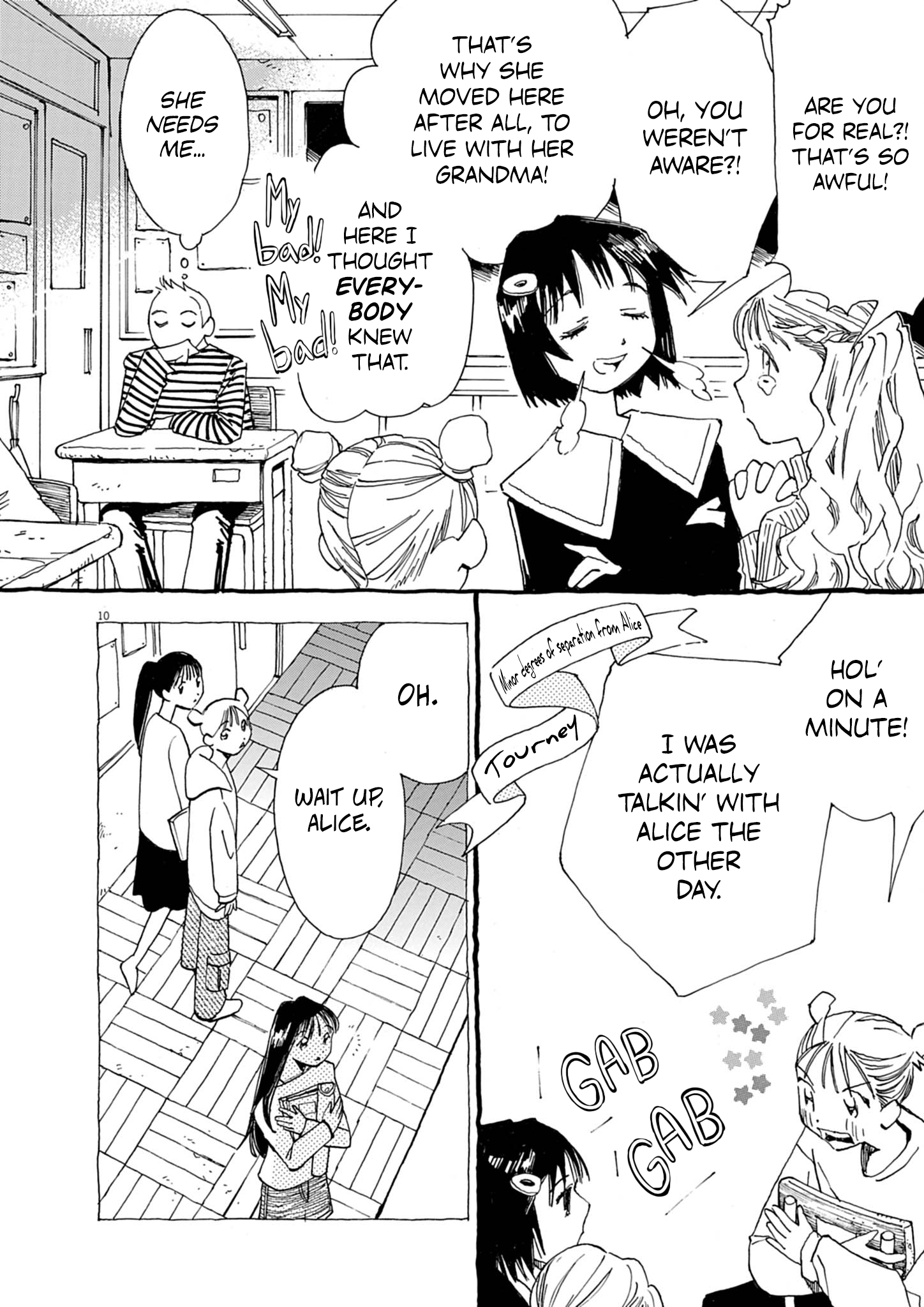 Halaman dari Alice, Dokomademo Chapter 1