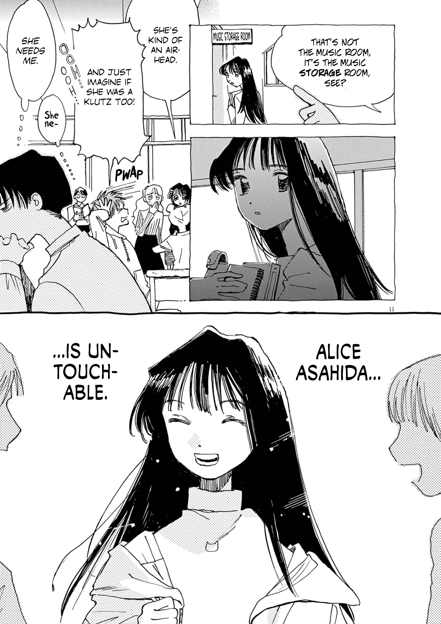 Halaman dari Alice, Dokomademo Chapter 1