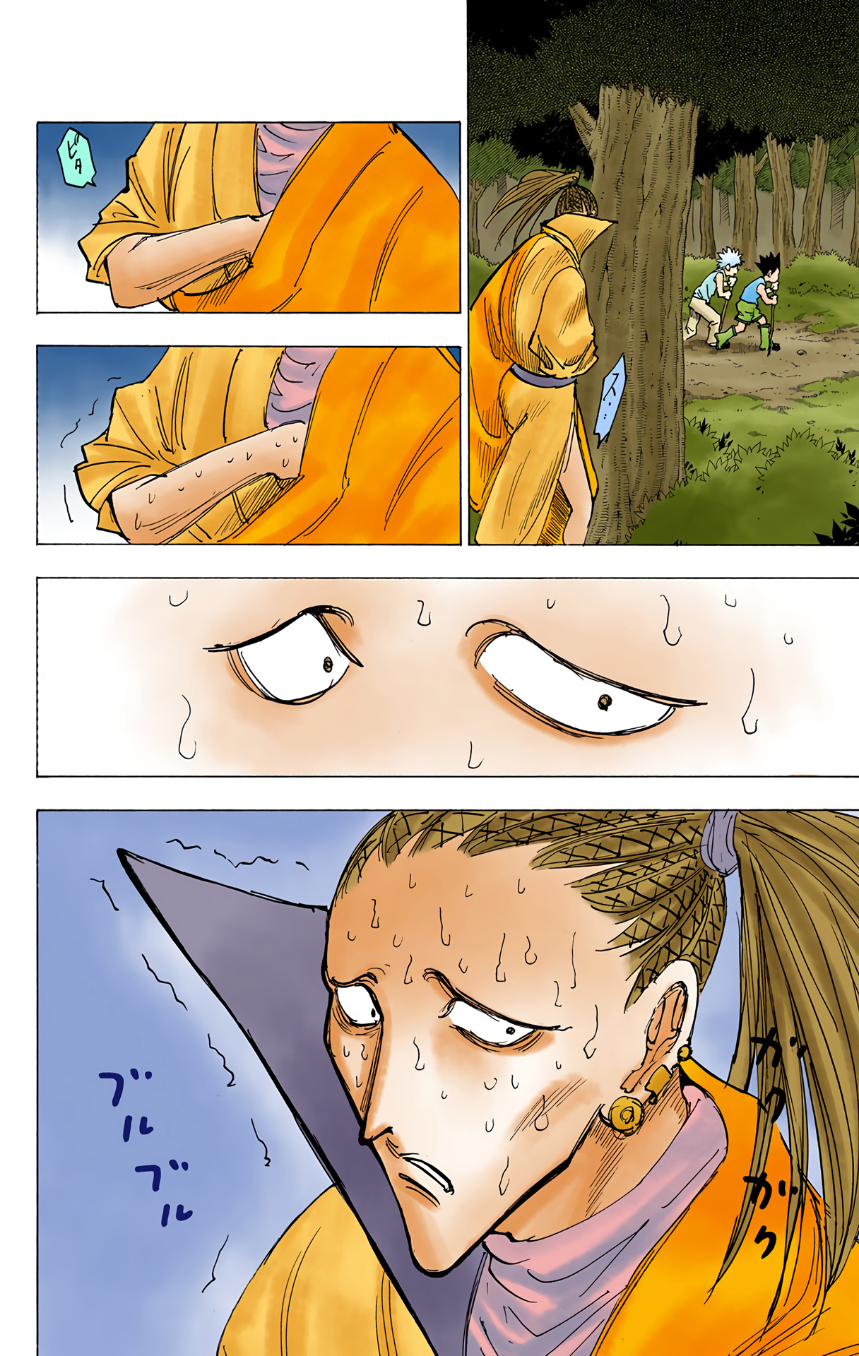 Halaman dari HUNTER x HUNTER (Official Colored) Chapter 205