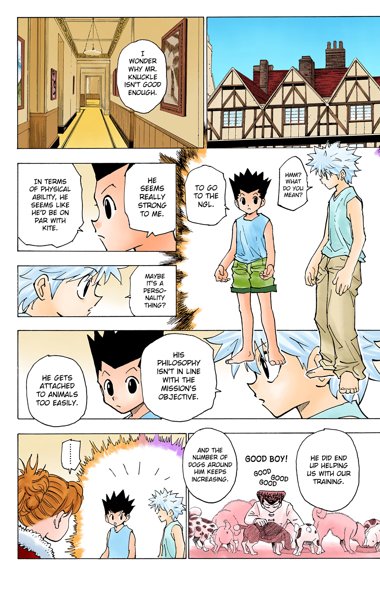 Halaman dari HUNTER x HUNTER (Official Colored) Chapter 205