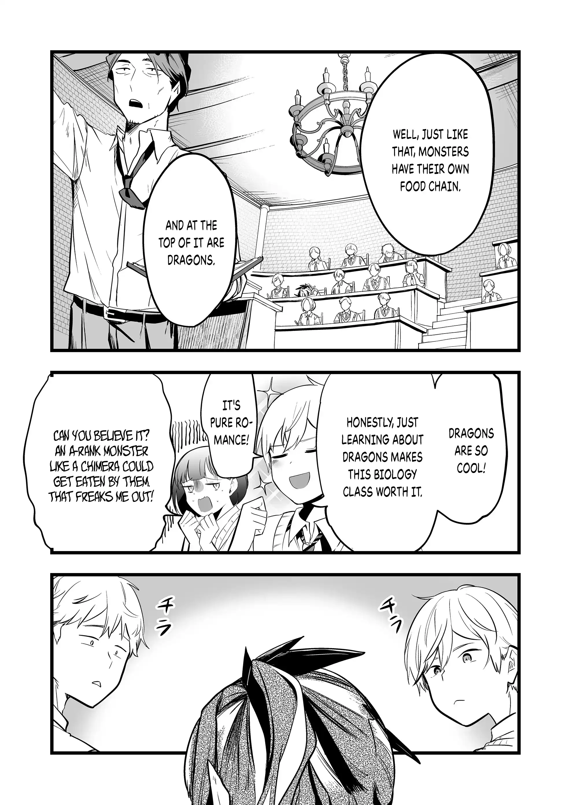 Halaman dari "Ano Toki Tasukete Itadaita Monster Musume desu." Isekai Ossan Kyoushi Totsuzen no Moteki ni Konwaku suru Chapter 27