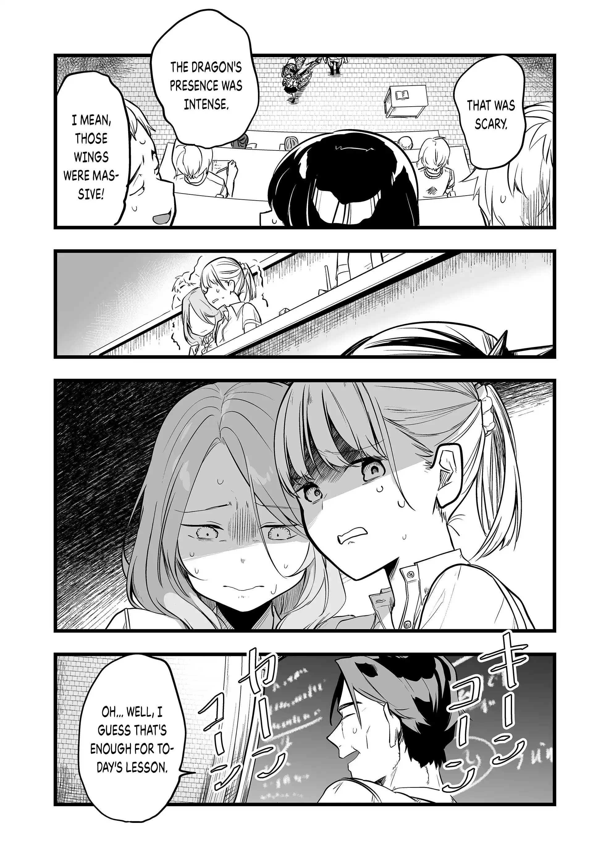 Halaman dari "Ano Toki Tasukete Itadaita Monster Musume desu." Isekai Ossan Kyoushi Totsuzen no Moteki ni Konwaku suru Chapter 27