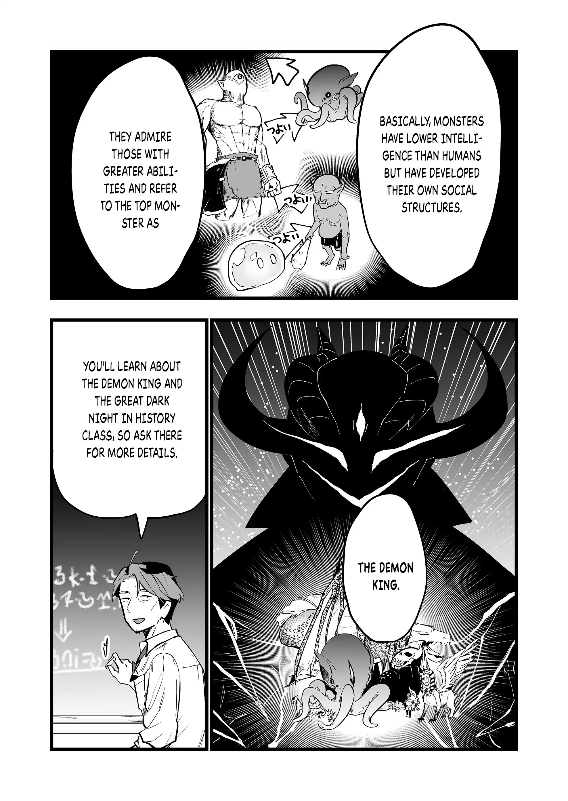 Halaman dari "Ano Toki Tasukete Itadaita Monster Musume desu." Isekai Ossan Kyoushi Totsuzen no Moteki ni Konwaku suru Chapter 27