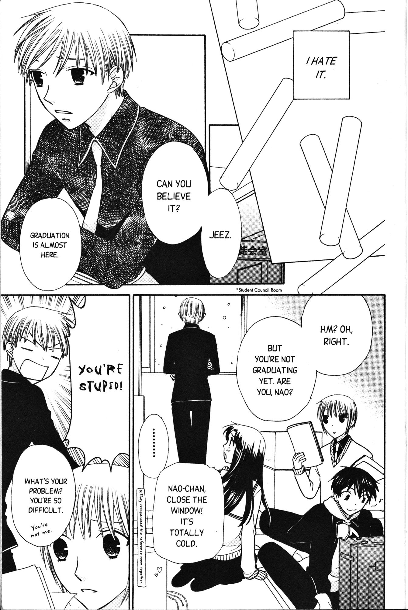 Halaman dari Fruits Basket Chapter 102