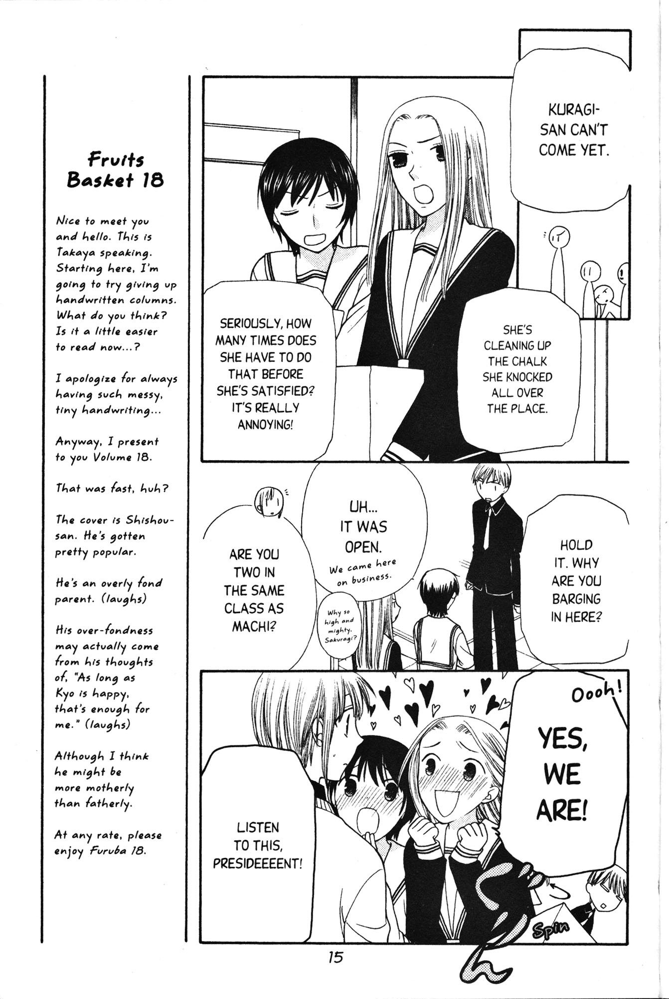 Halaman dari Fruits Basket Chapter 102