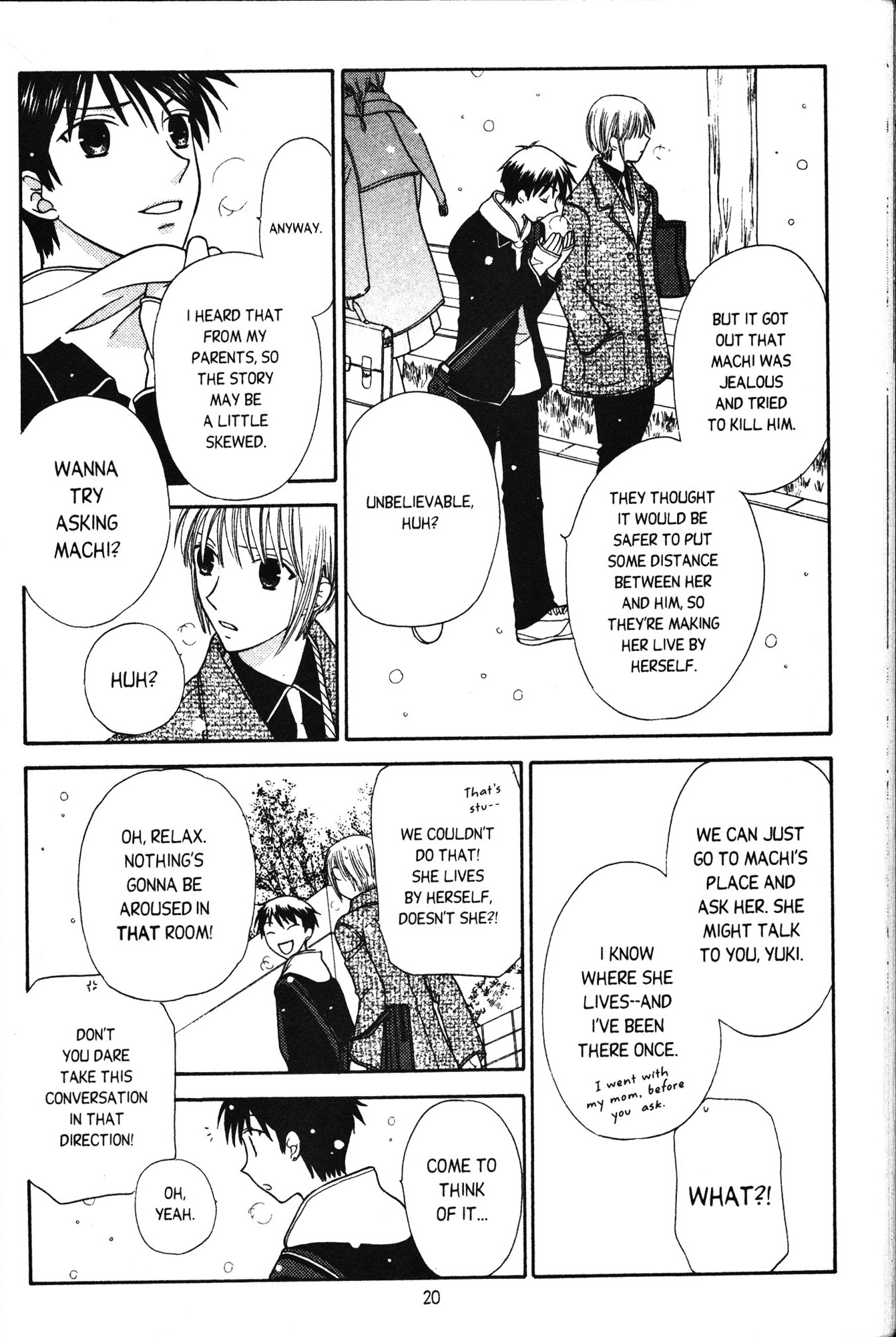 Halaman dari Fruits Basket Chapter 102