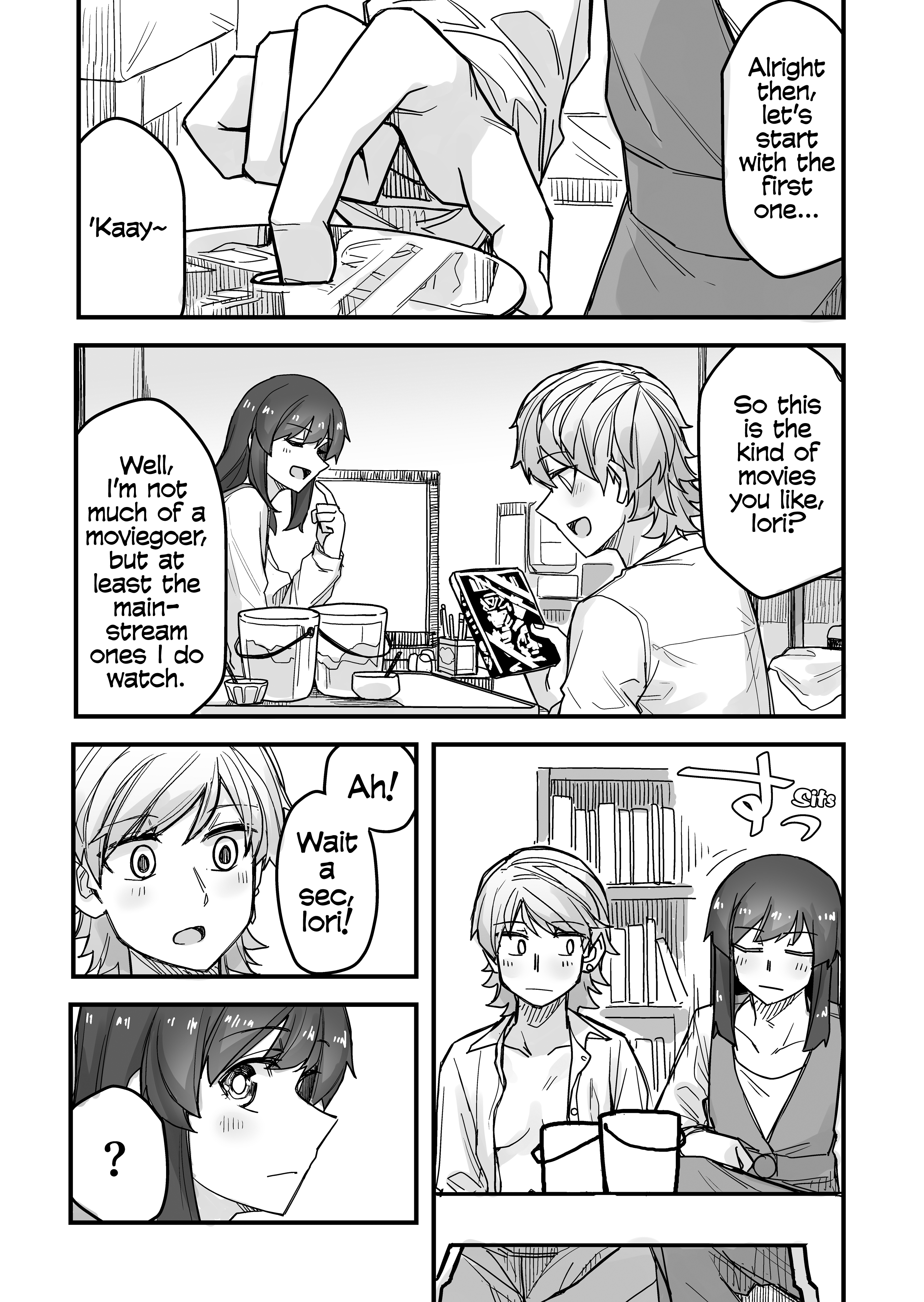 Halaman dari Ikemen Joshi to Josou Danshi Chapter 49