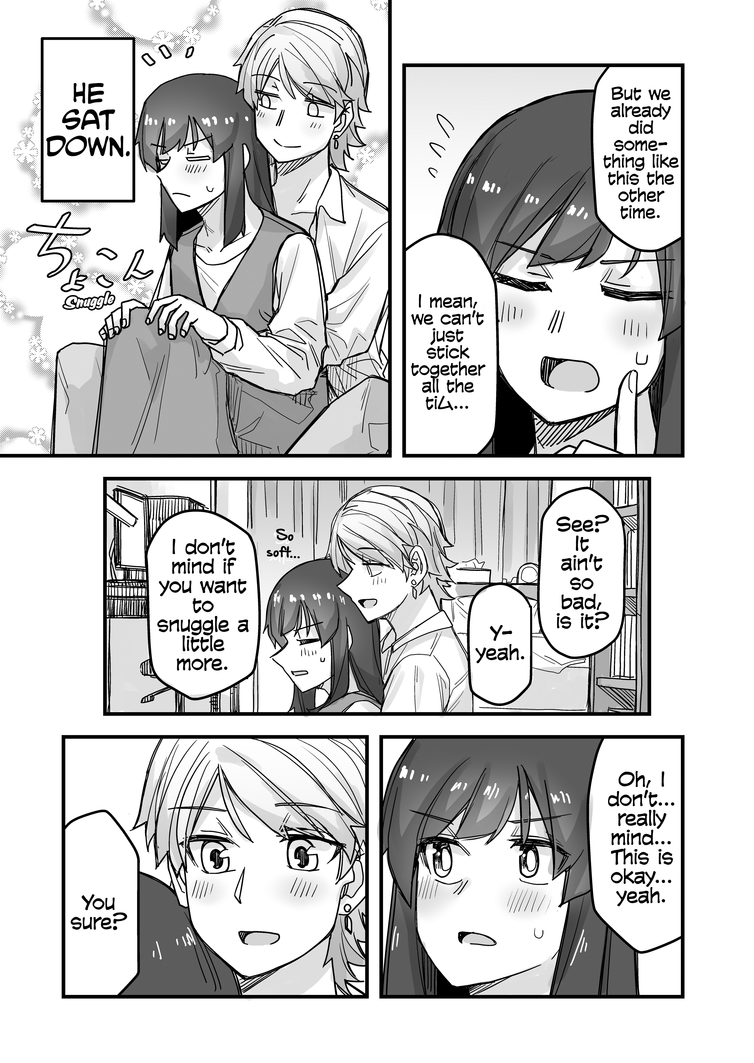 Halaman dari Ikemen Joshi to Josou Danshi Chapter 49
