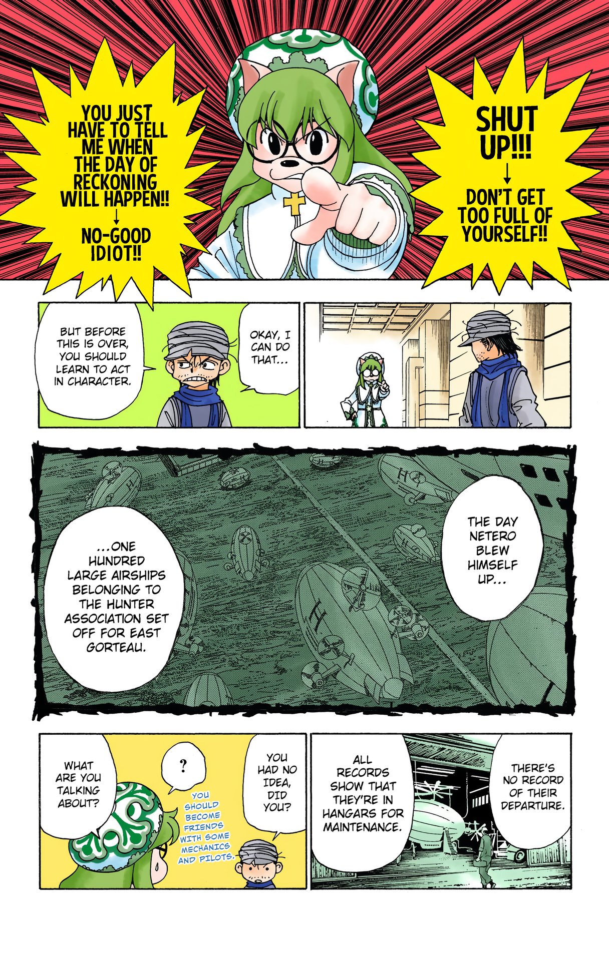 Halaman dari HUNTER x HUNTER (Official Colored) Chapter 331