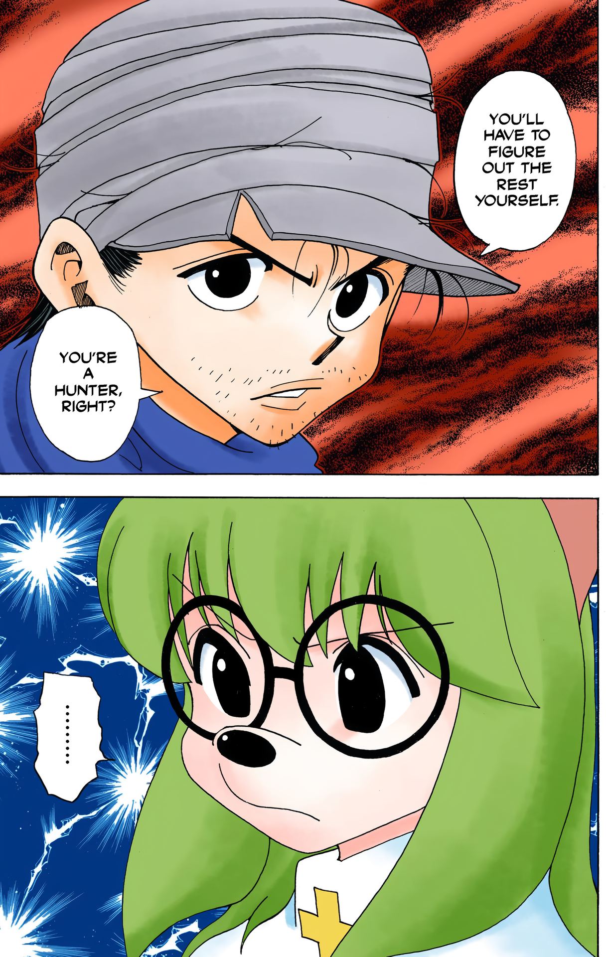 Halaman dari HUNTER x HUNTER (Official Colored) Chapter 331