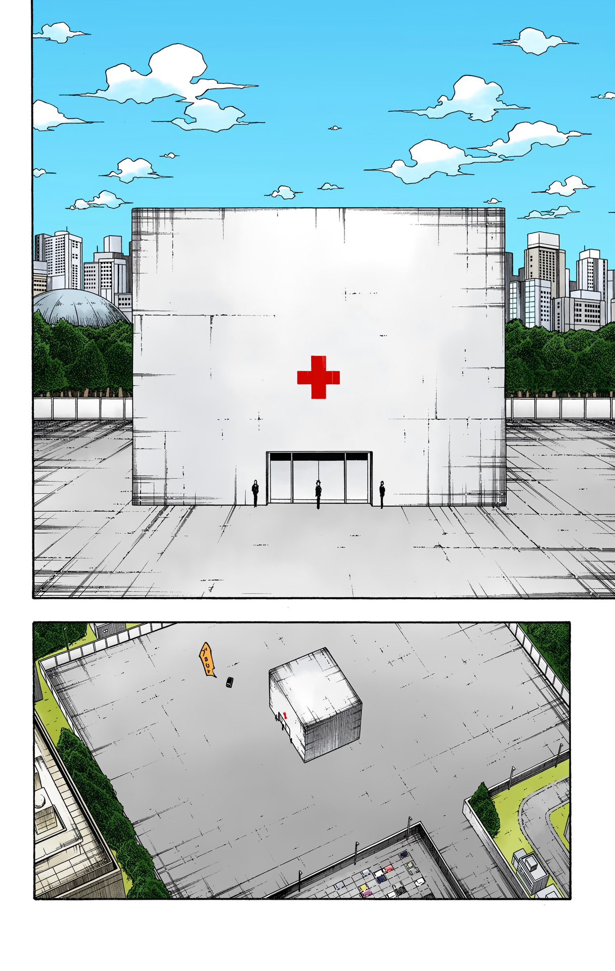 Halaman dari HUNTER x HUNTER (Official Colored) Chapter 331