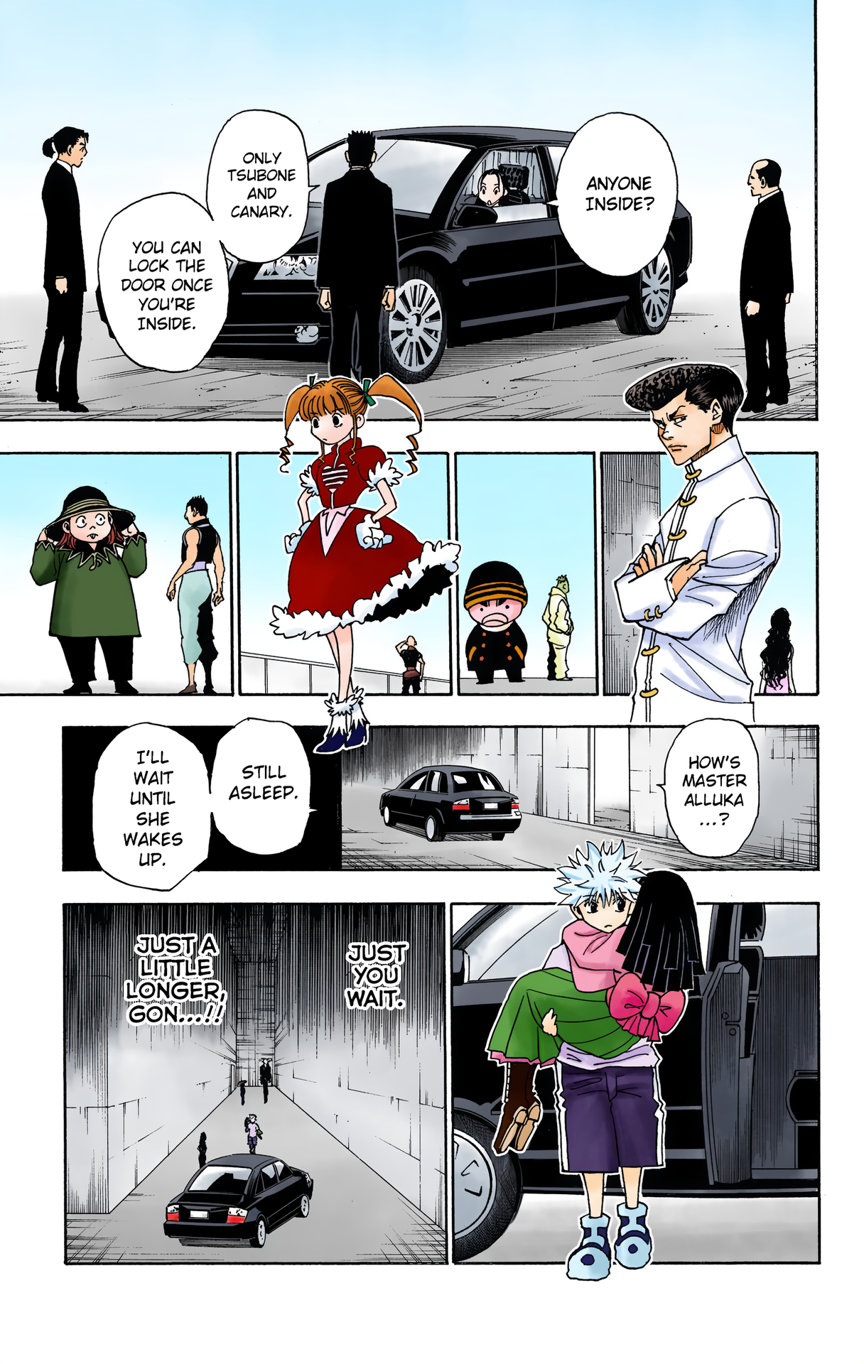 Halaman dari HUNTER x HUNTER (Official Colored) Chapter 331
