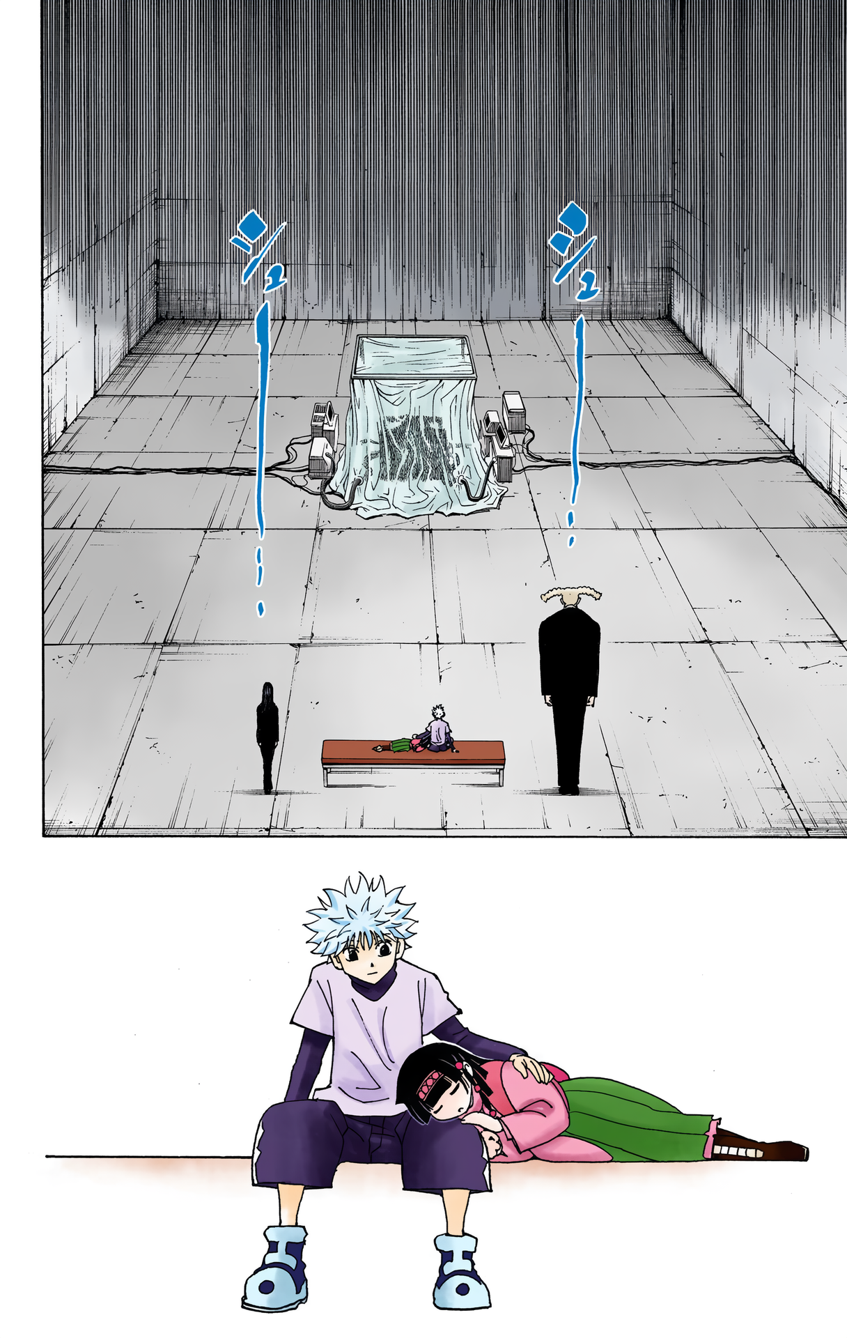 Halaman dari HUNTER x HUNTER (Official Colored) Chapter 331