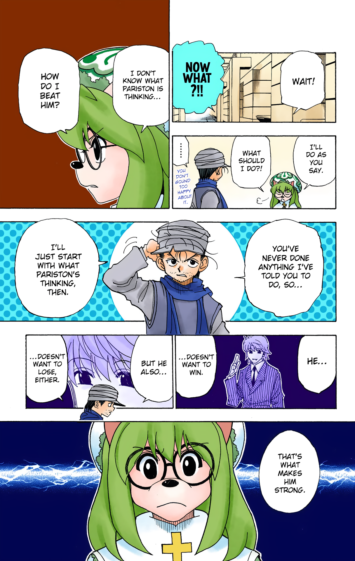 Halaman dari HUNTER x HUNTER (Official Colored) Chapter 331